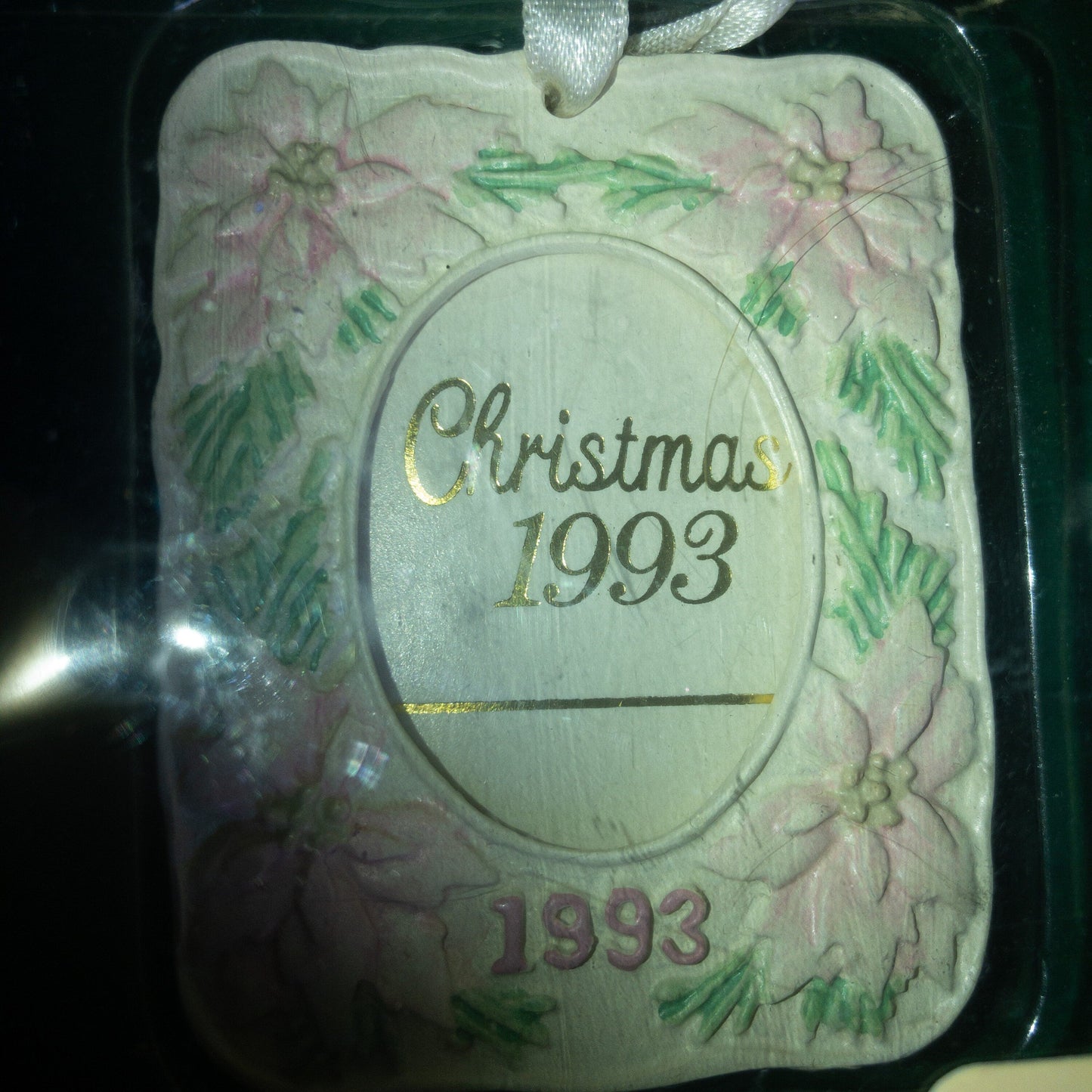 Carlton Cards, Picture Perfect, Heirloom Collection, Dated 1993, Ornament, 2 Sided Photo Frame