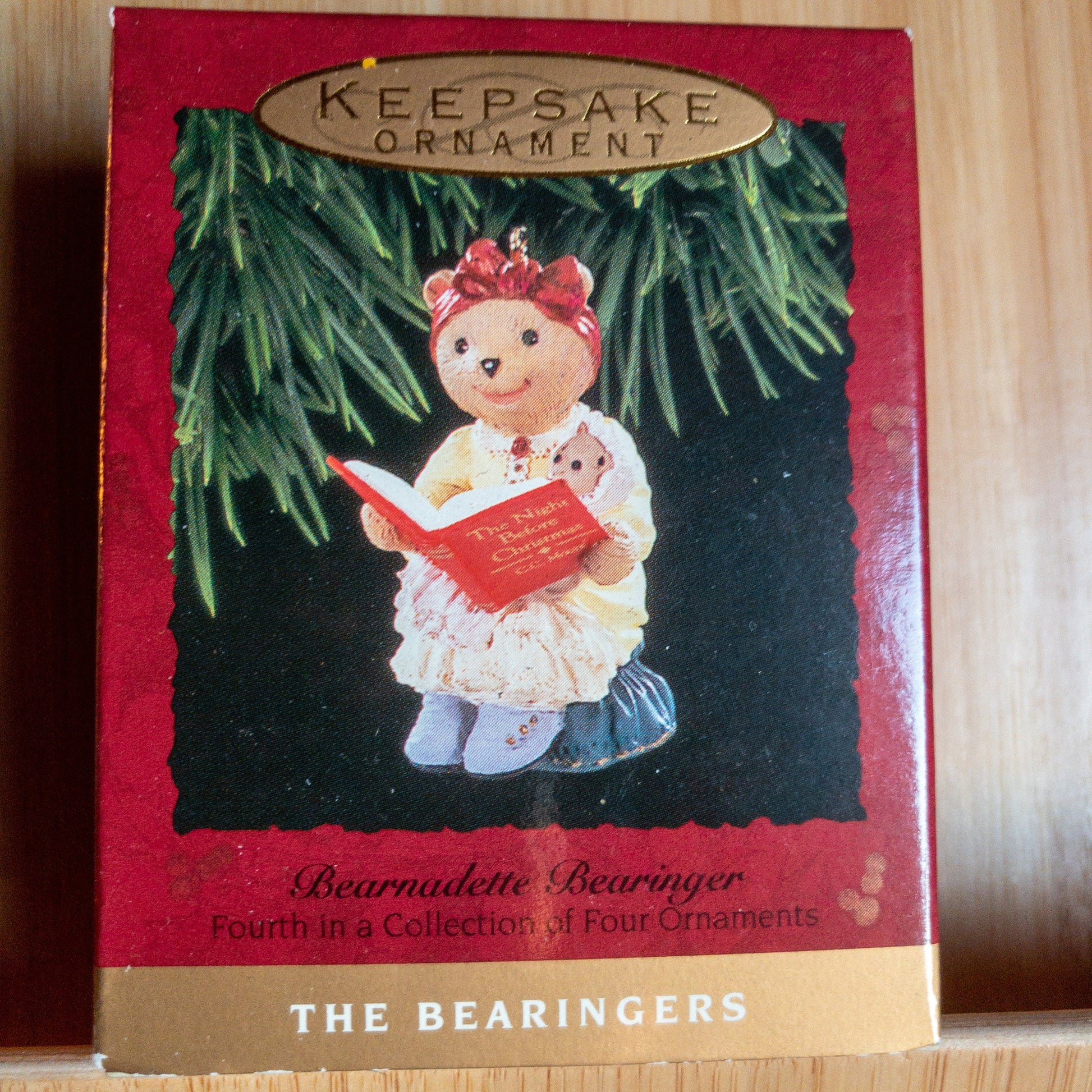 Hallmark, The Bearingers of Victoria Circle, Set of 3 Vintage 1993, Keepsake Ornaments*