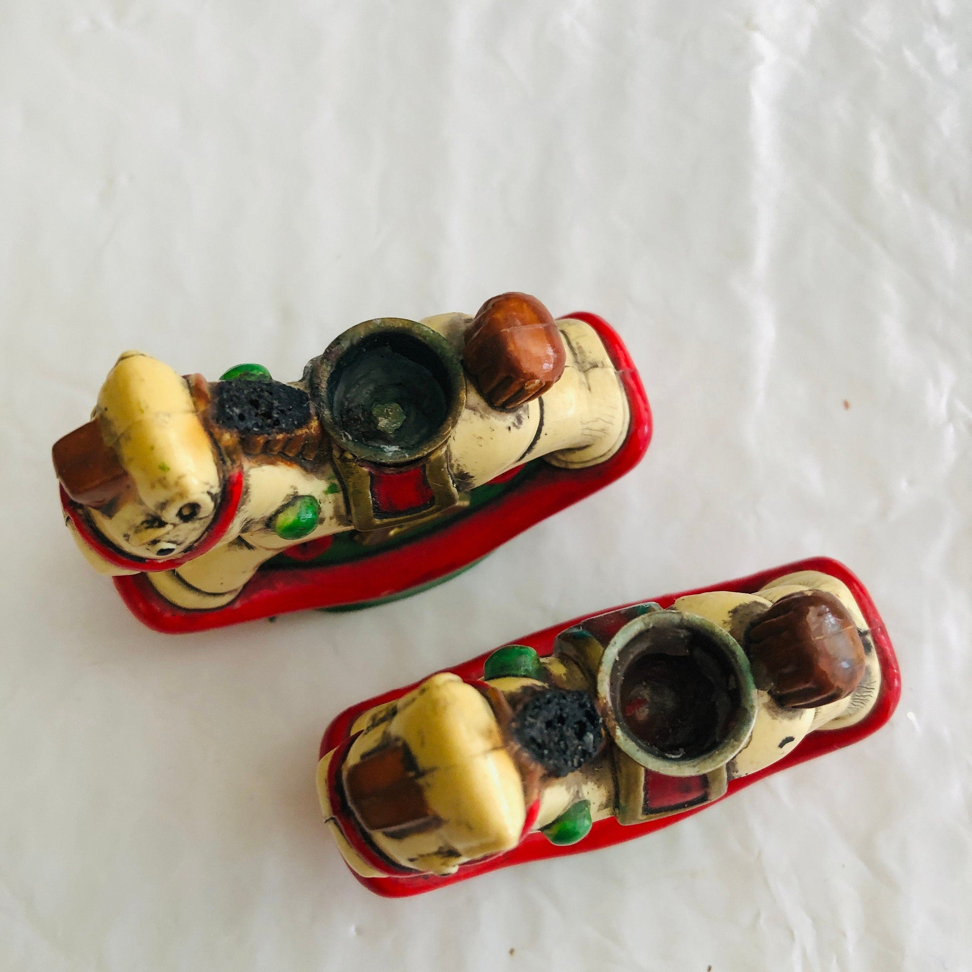 Rocking Horse, Set of 2, Mini Candle Holders, Vintage Collectibles