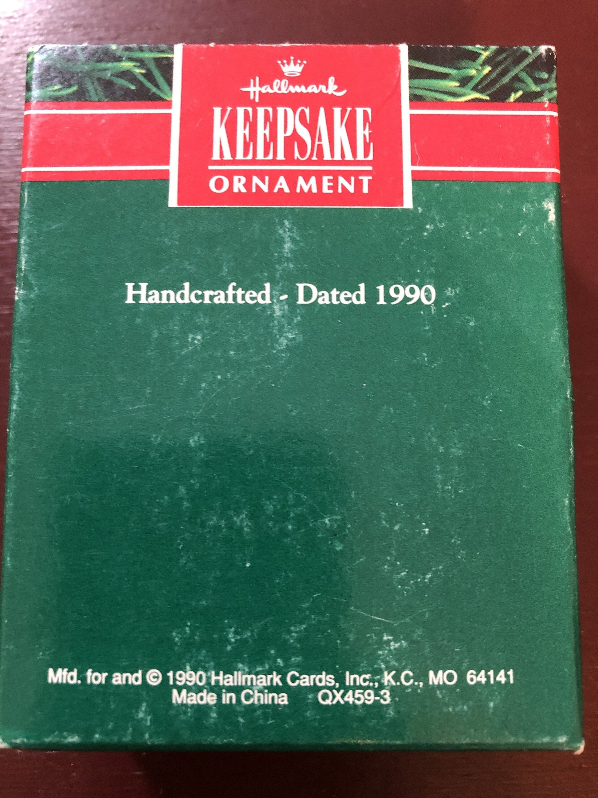 Hallmark, Mom and Dad, Dated 1990, Keepsake Ornament, QX4593*