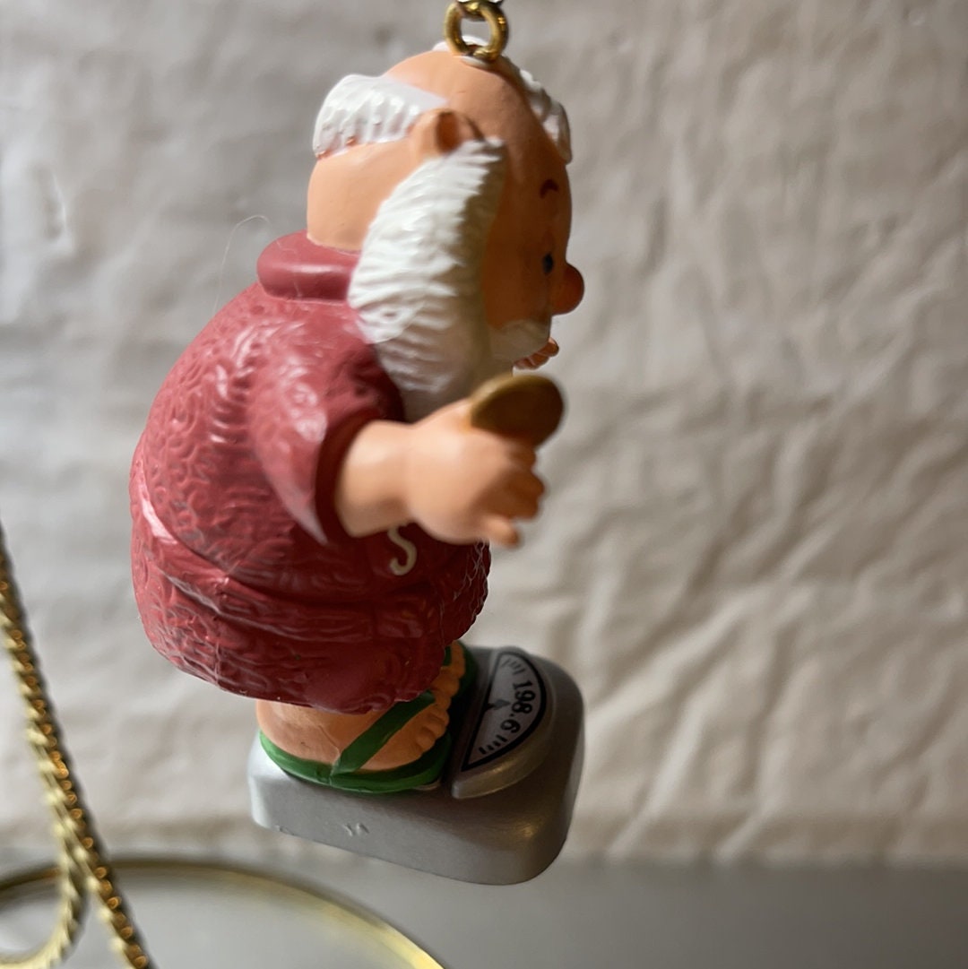 Hallmark, Tipping the Scales, Vintage 1986, Keepsake Ornament, QX4186