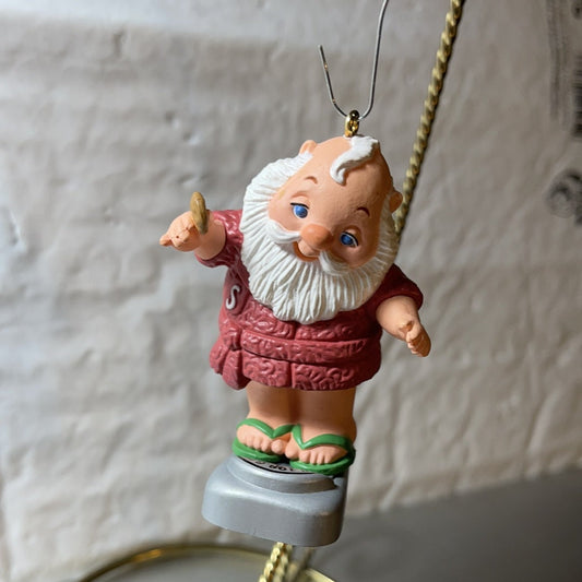 Hallmark, Tipping the Scales, Vintage 1986, Keepsake Ornament, QX4186