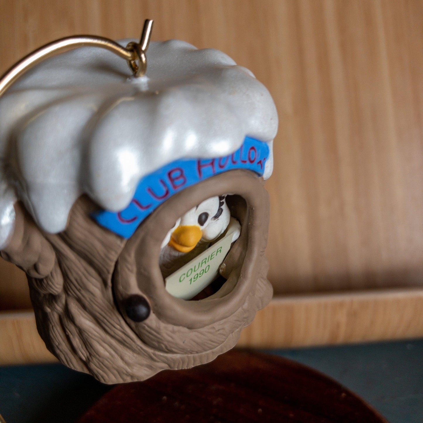 Hallmark, Club Hollow, Dated 1990, Keepsake Ornament, QXC445-6, Collector's Club