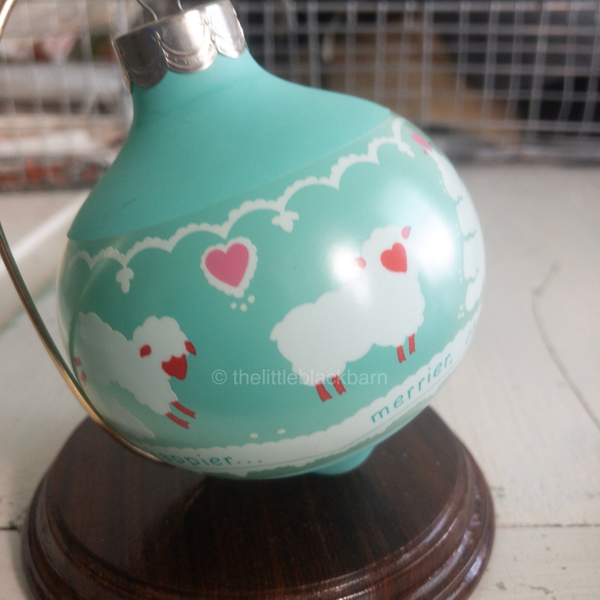 Hallmark, Niece, Teardrop Shape, Vintage 1987,, Keepsake Glass Ornament, QX2759*
