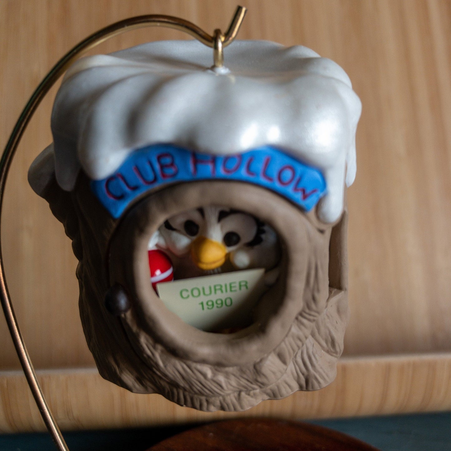 Hallmark, Club Hollow, Dated 1990, Keepsake Ornament, QXC445-6, Collector's Club