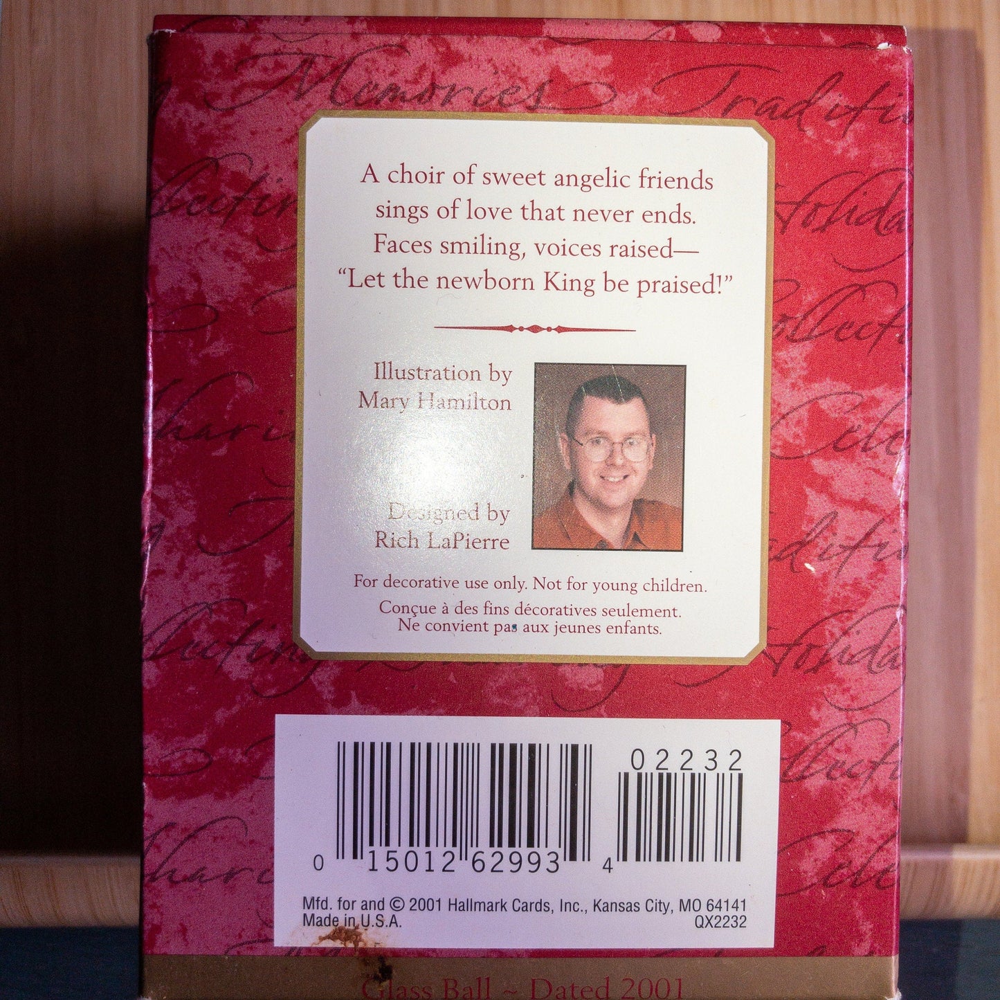 Hallmark, Mary Hamilton Angel Chorus, Dated 2001, Keepsake Ornament, QX2232