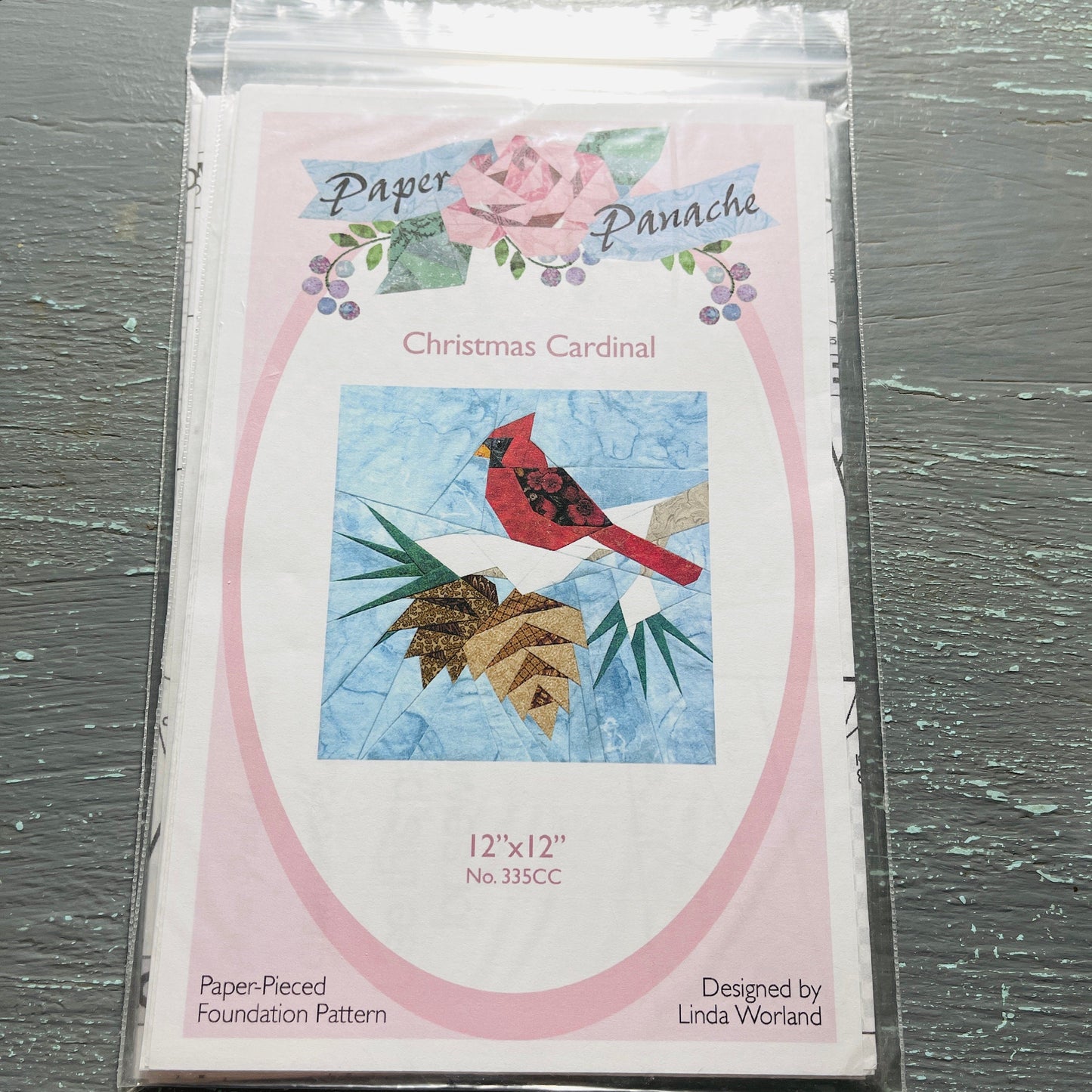 Paper Panache Patterns, Quilting Pattern Choice 0f 3, Paper Pieced Foundation Patterns,, See Description*