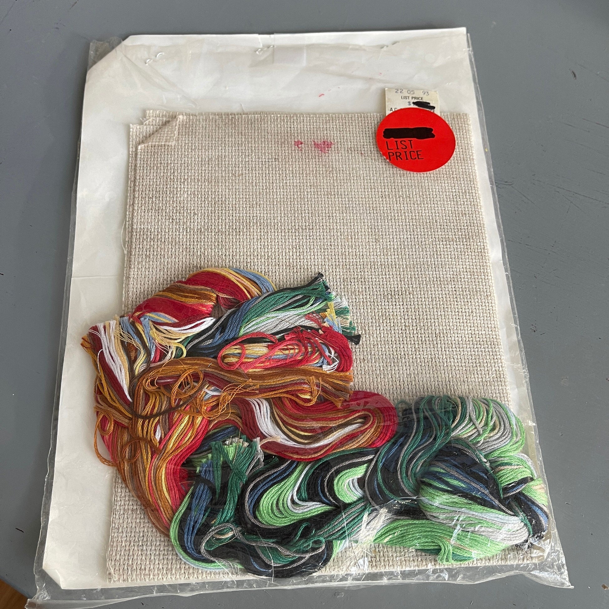 Sunset Noah's Ark Christmas Vintage 1992 Counted Cross Stitch Kit 11 By 15 Inches*