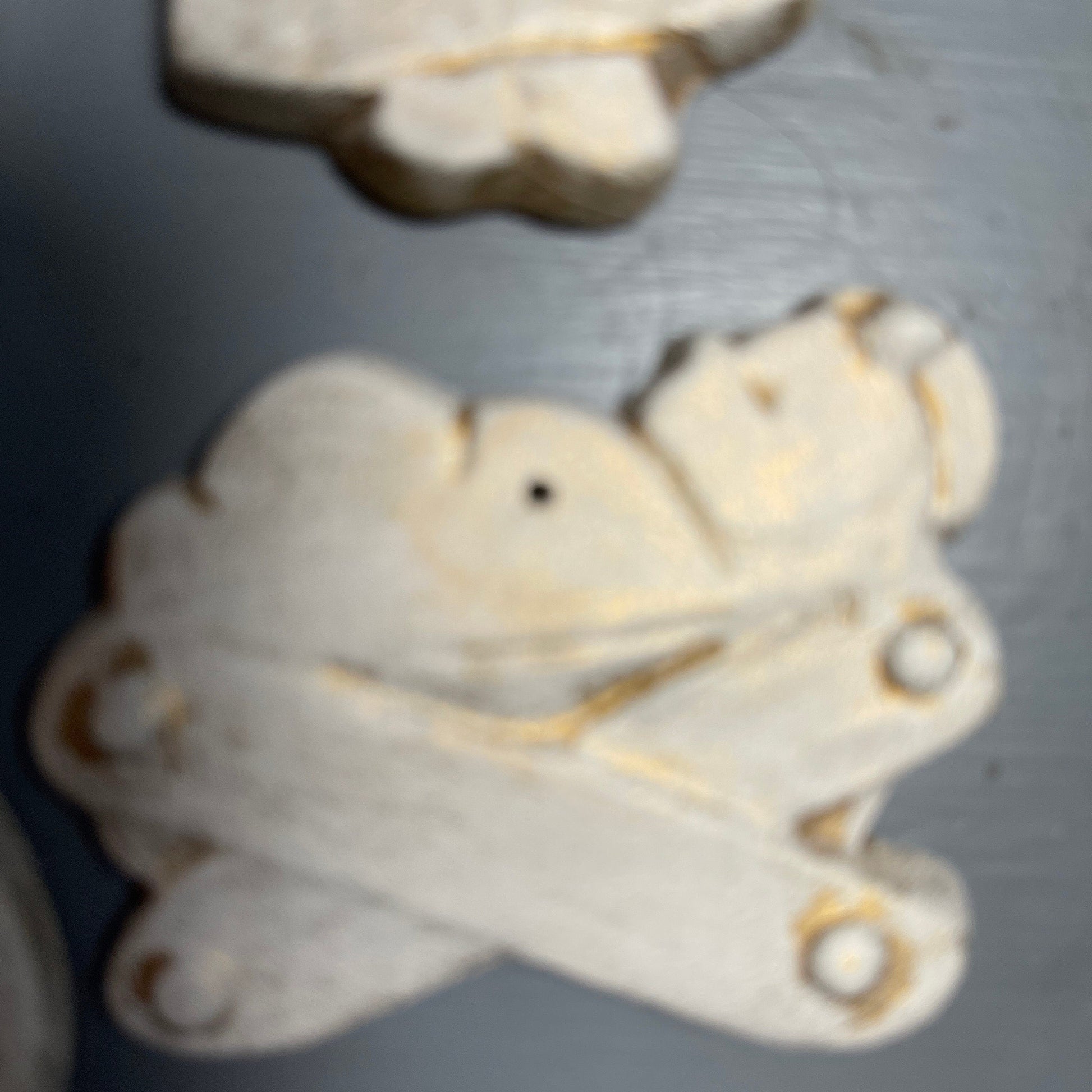 Nativity 4 piece Set Ceramic Christmas Tree Ornaments