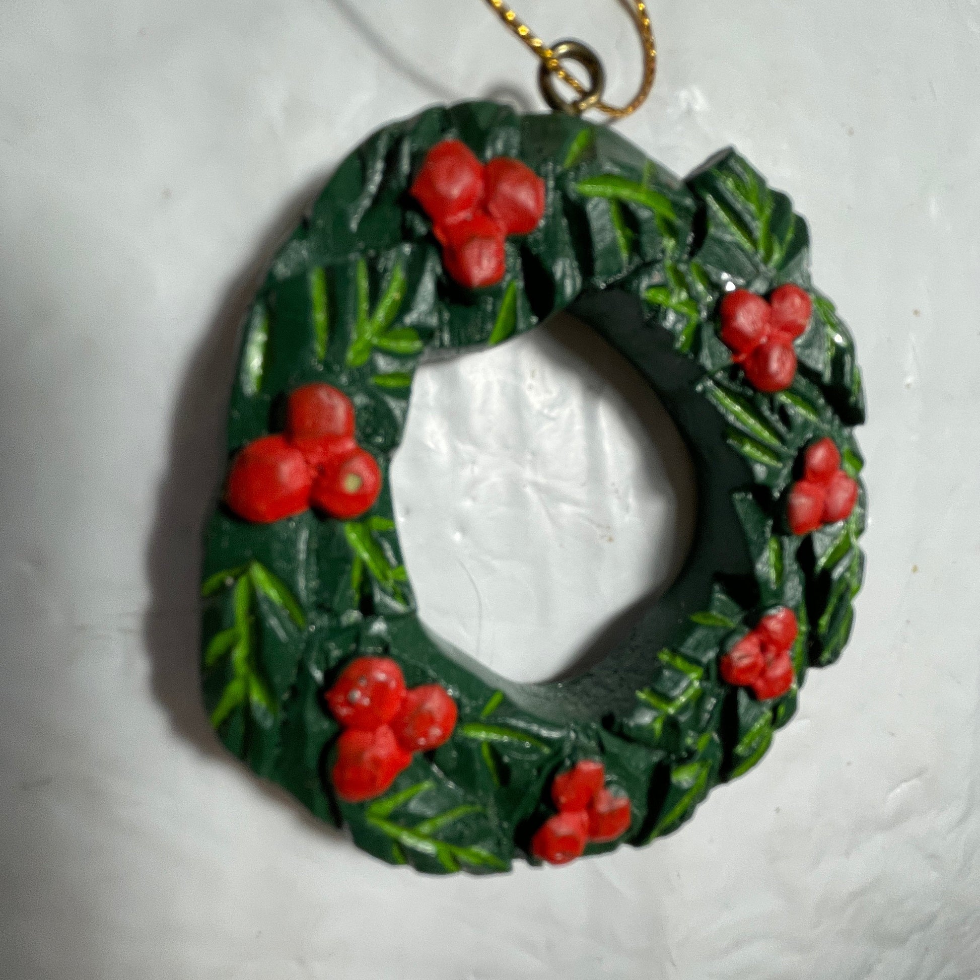Wooden Wreath Ornament Made In the Philippines