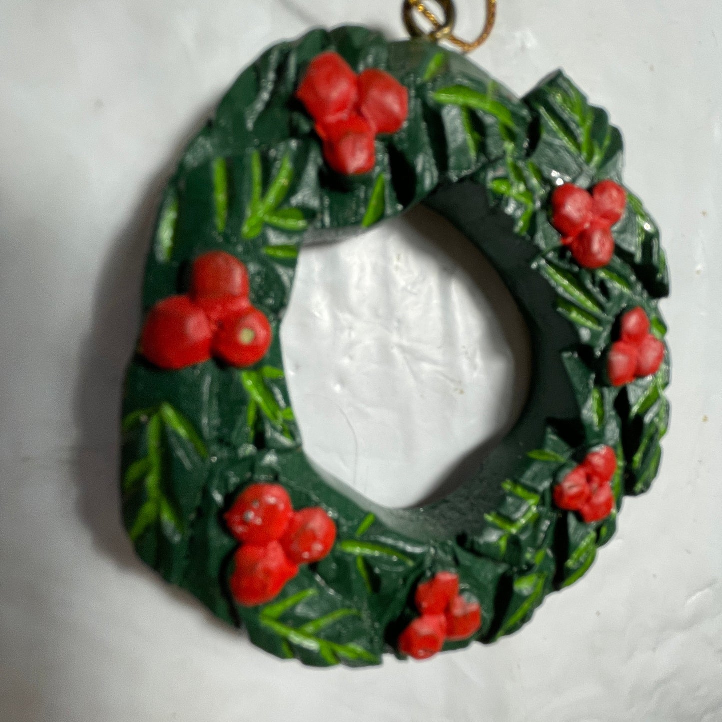 Wooden Wreath Ornament Made In the Philippines