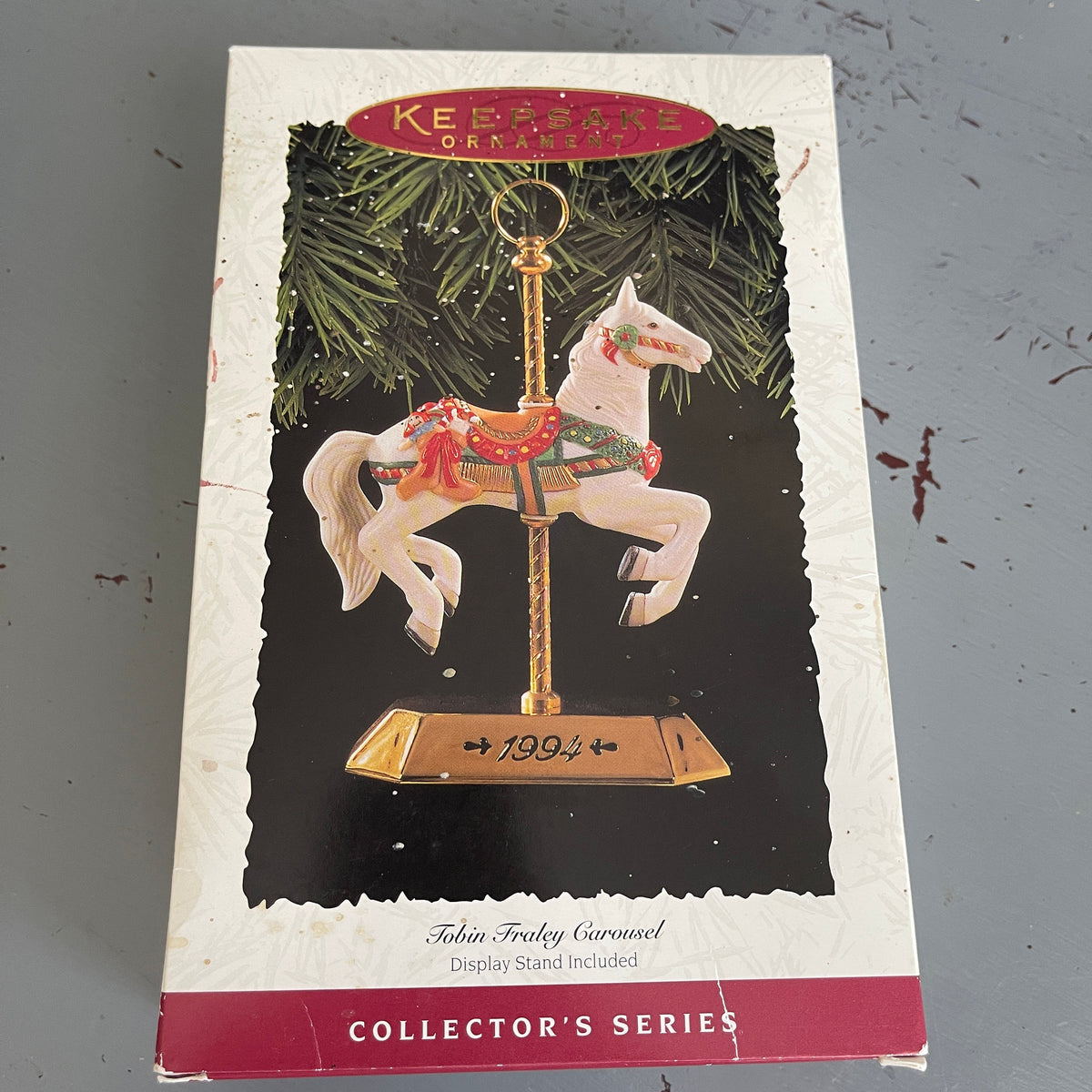 Hallmark Tobin Fraley Carousel Dated 1994 Keepsake Ornament QX5223