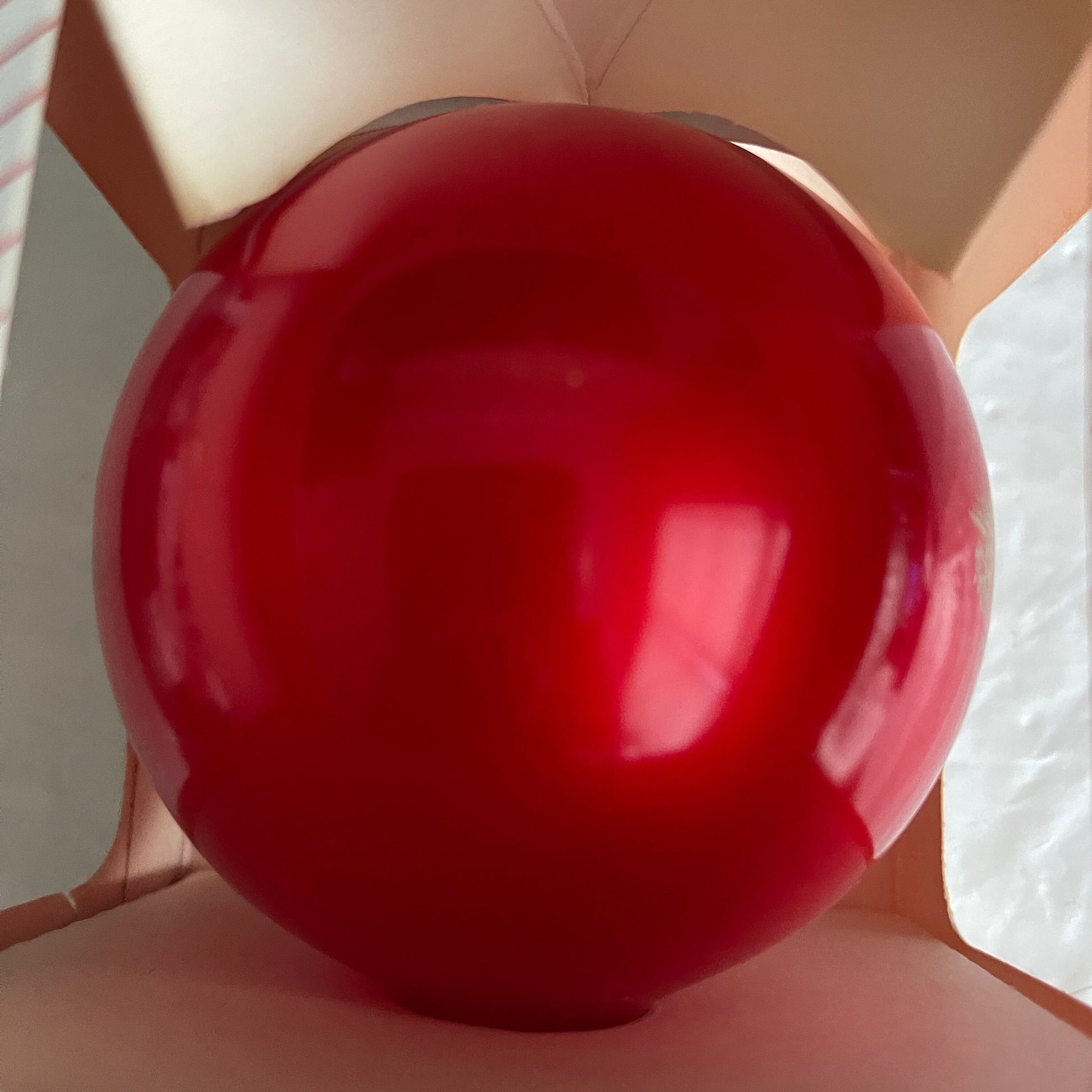 The South Carolina State House Red Glass Ball Ornament