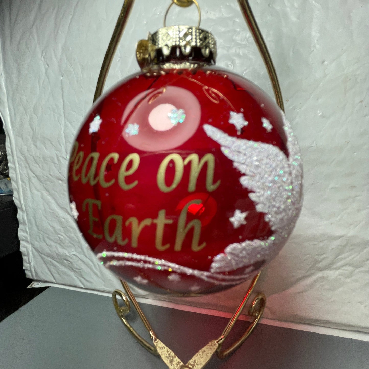 Bronner's Christmas Wonderland Choice Of 2 Beautiful Glass Ball Christmas Ornaments