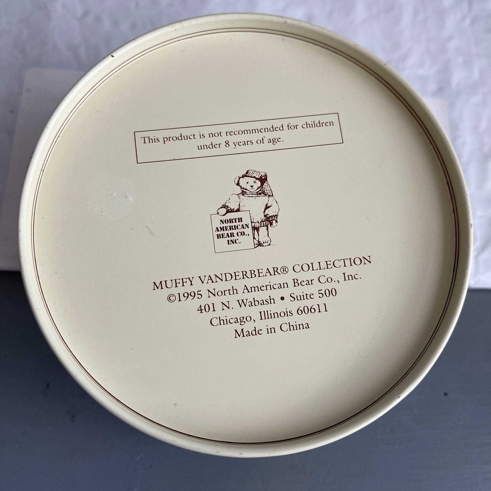 New England Country Christmas Muffy Vanderbear Miniature Cookie Cutters In Nice Tin Vintage 1995 Baking Collectible