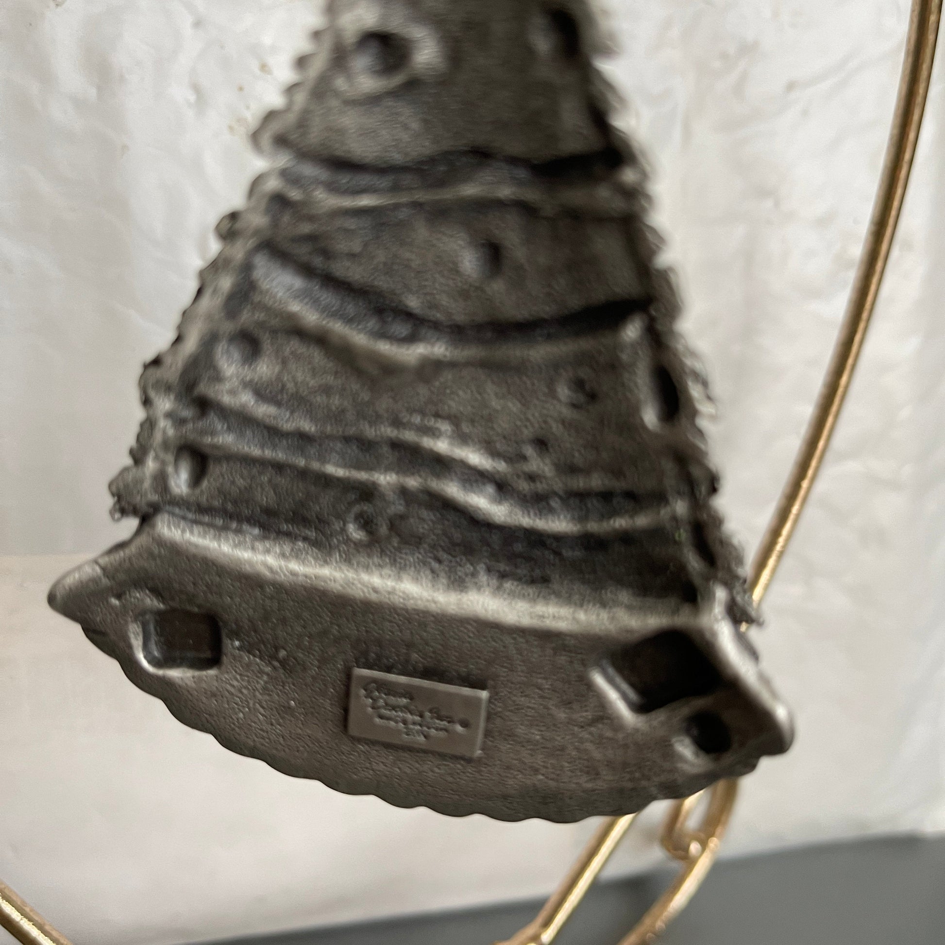 Pewter Gloria Duchin Seasons Greeting Christmas Tree Ornament