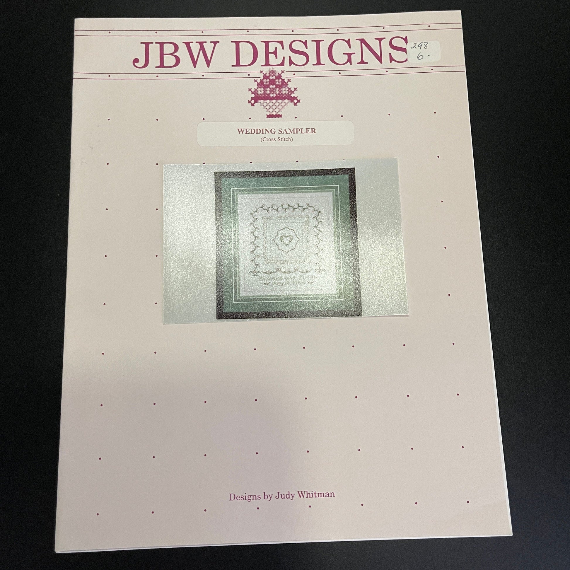 JBW Designs Choice Of 5 Vintage Counted Cross Stitch Charts See pictures Description and Variations*