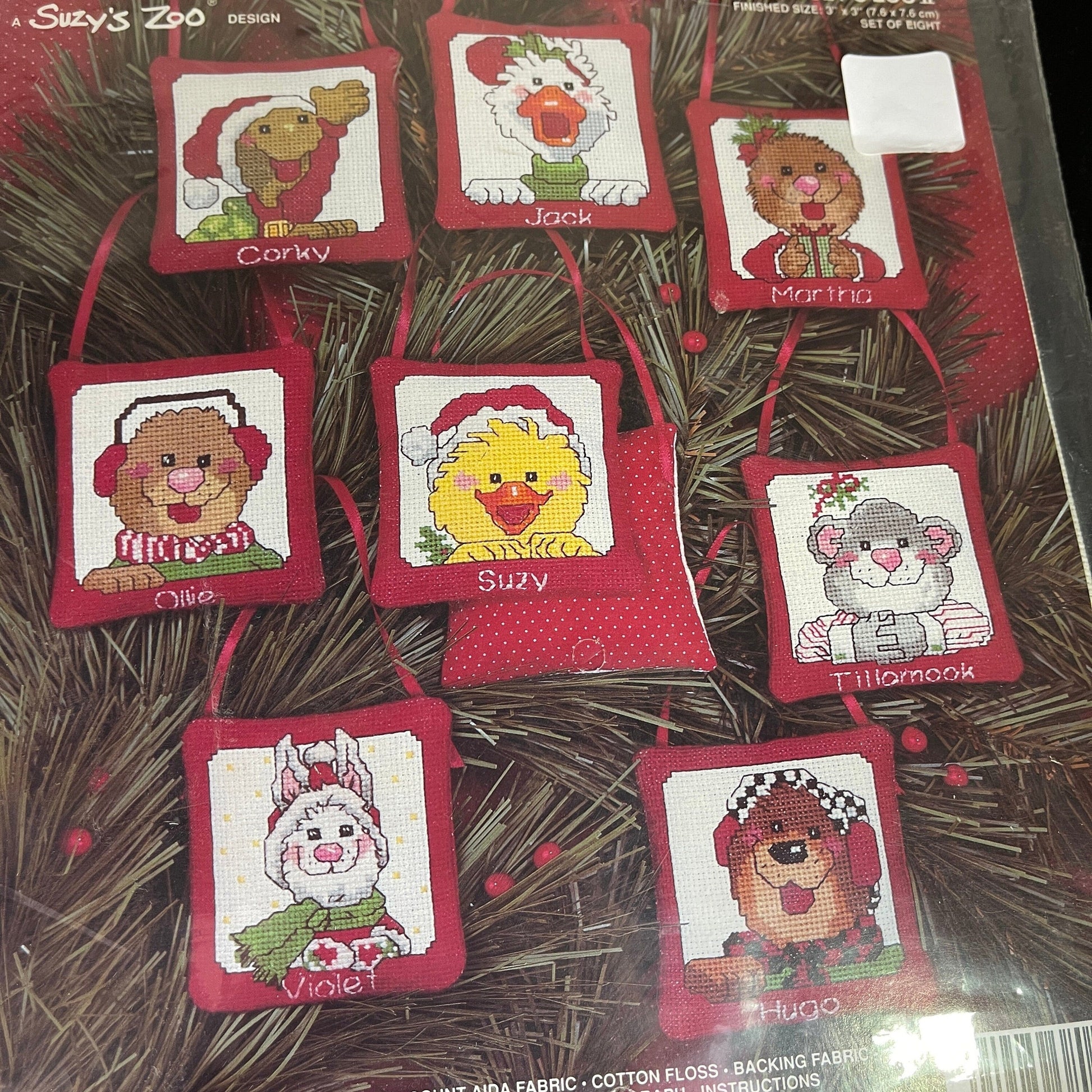 Janlynn Set of 2 Christmas Cross Stitch Kits See Pictures and Description*