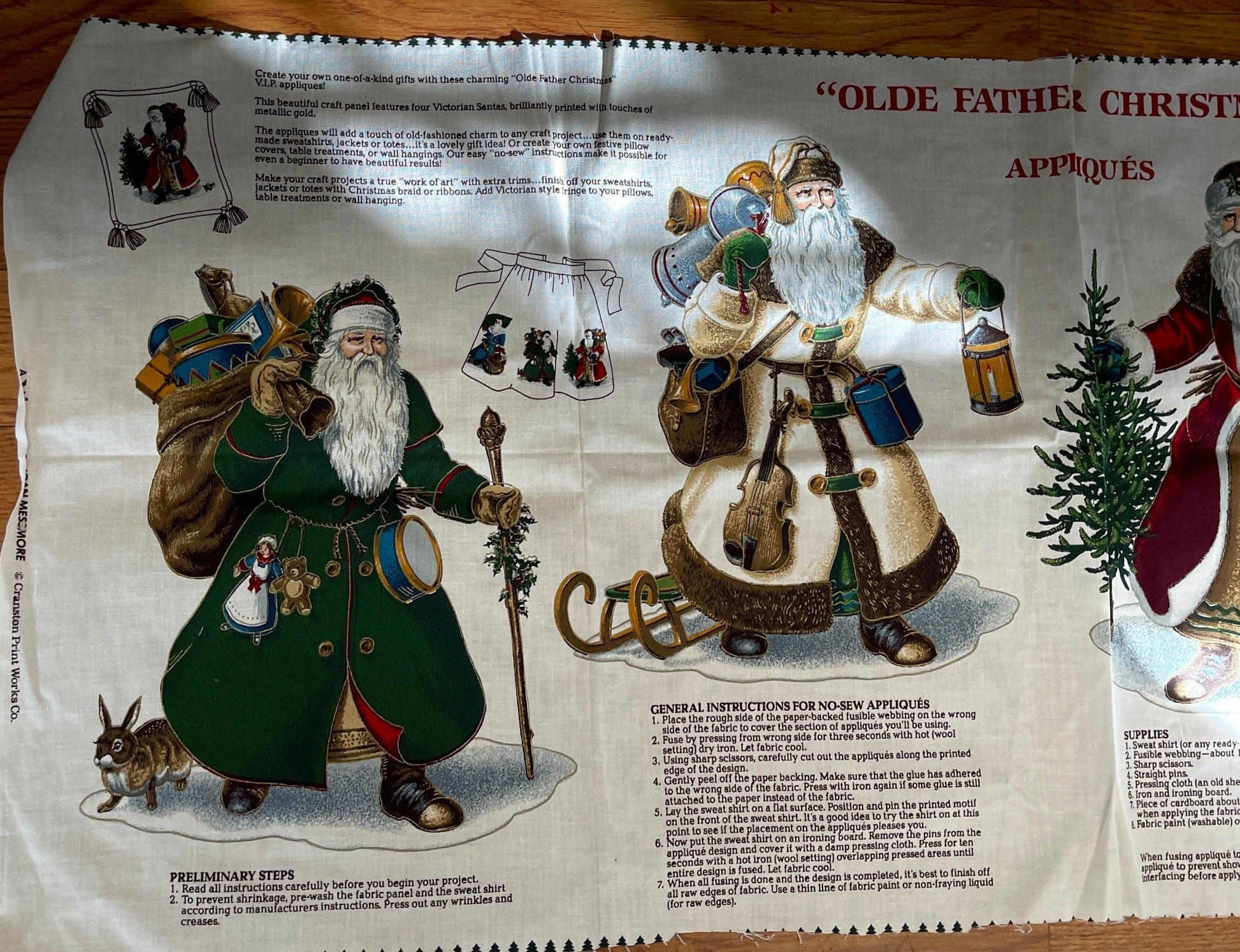 Fabulous Fabric panels choice of printed panels to sew see pictures and variations*