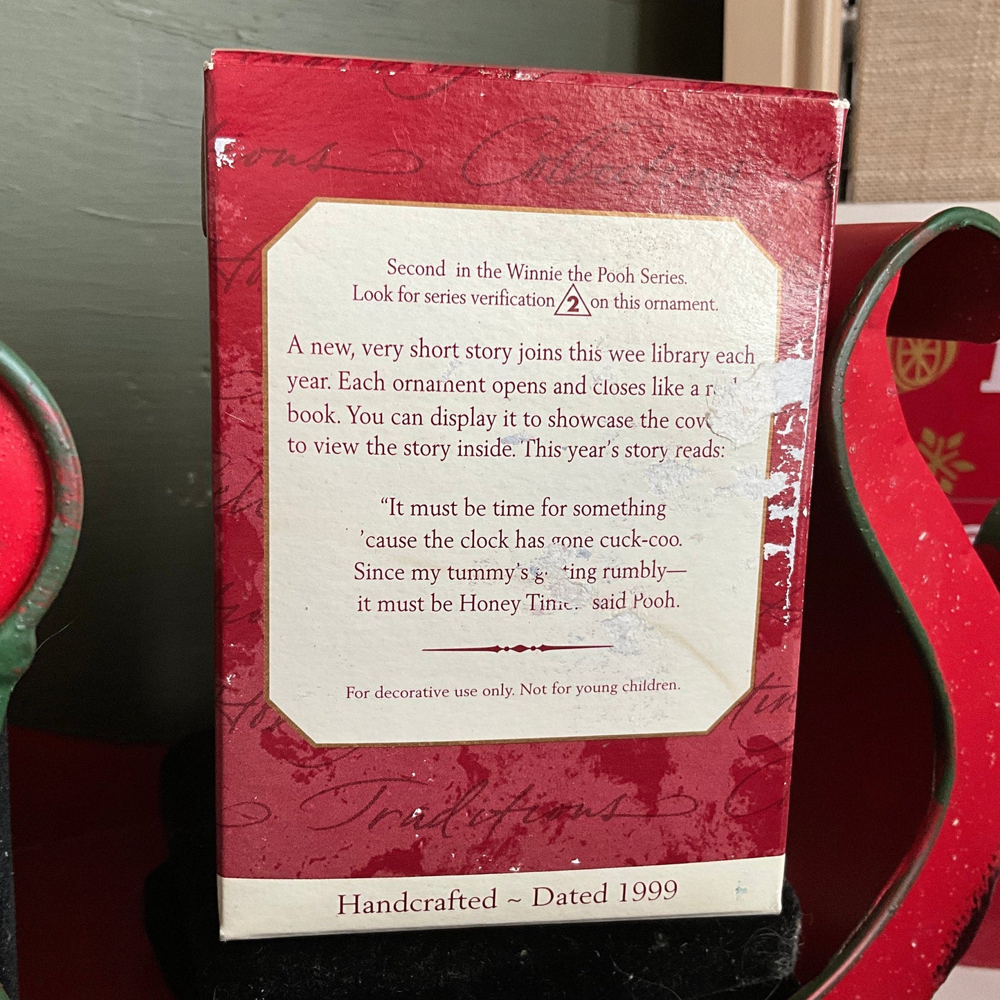 Hallmark Winnie the Pooh collector's series Keepsake Ornaments see pictures and variations*