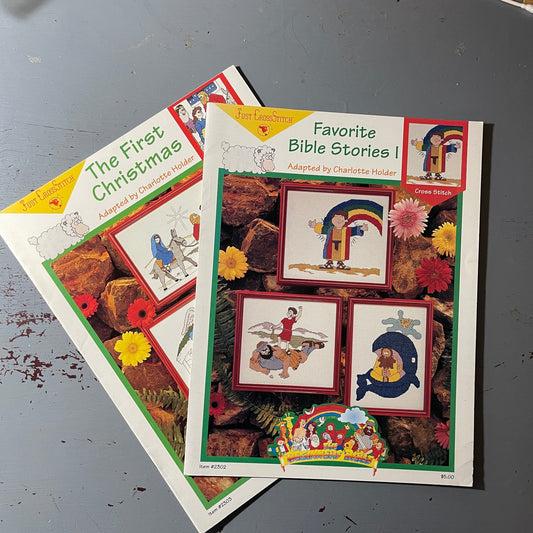 Just Cross Stitch choice of vintage counted cross stitch charts see pictures and variations*