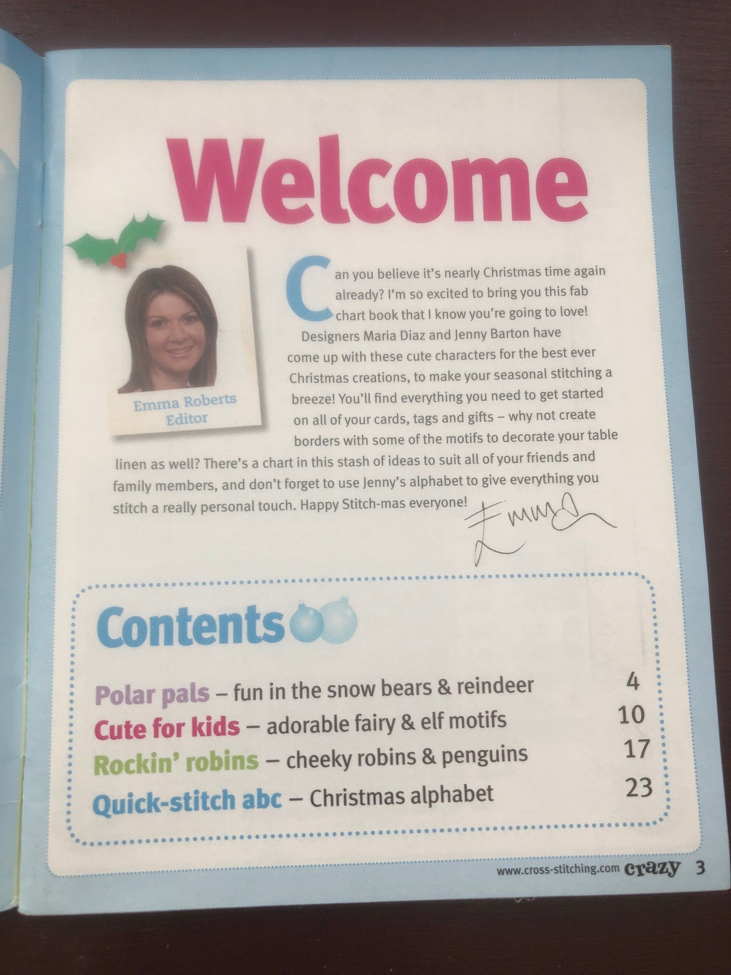 74 Best ever Xmas charts, Cross Stitch Crazy, Vintage 2008, Counted Cross Stitch Booklet