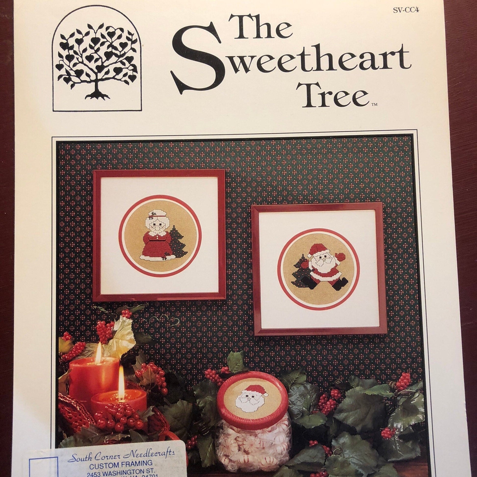 The Sweetheart Tree, Christmas Is For Kids, Sandra Cox Vanosdall, Vintage 1985, Counted Cross Stitch Patterns