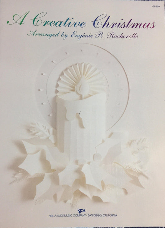 A Creative Christmas Arranged by Eugene R. Rocherolle Vintage sheet music