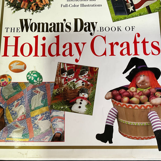 The Women's Day Book Of Holiday Crafts hardcover crafting book