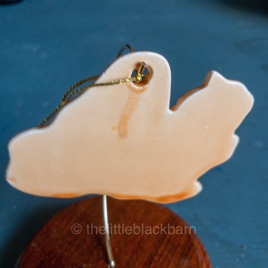 Porcelain Camel Vintage Ornament