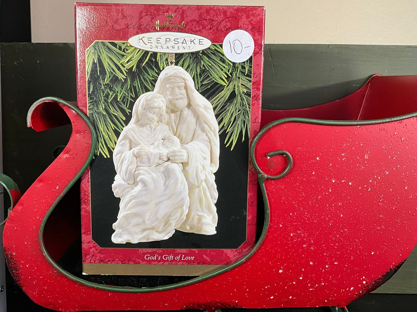 Hallmark God's Gift of Love vintage 1997 Keepsake ornament QX6792