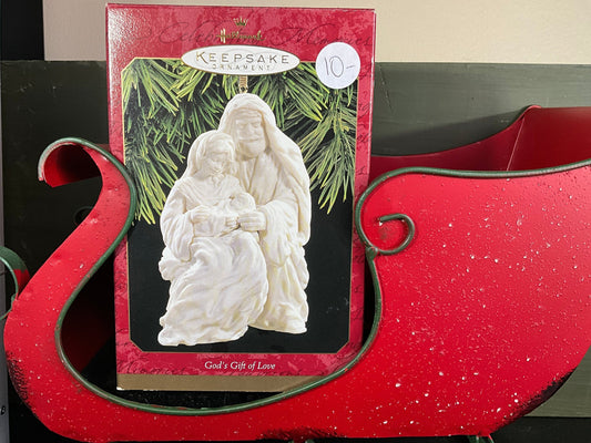 Hallmark God's Gift of Love vintage 1997 Keepsake ornament QX6792