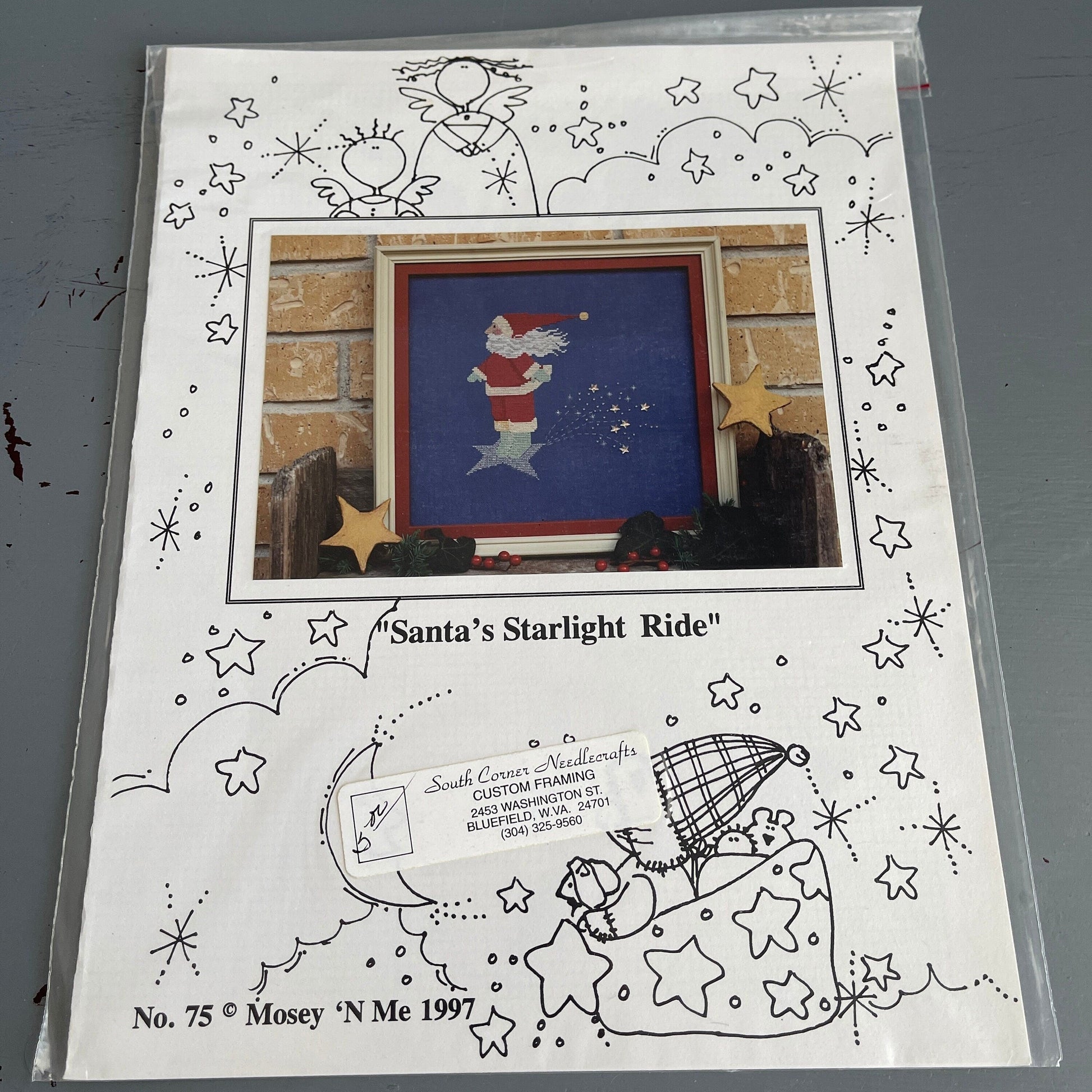 Mosey 'N Me Choice of 3 Vintage Counted Cross Stitch Charts See Variations*