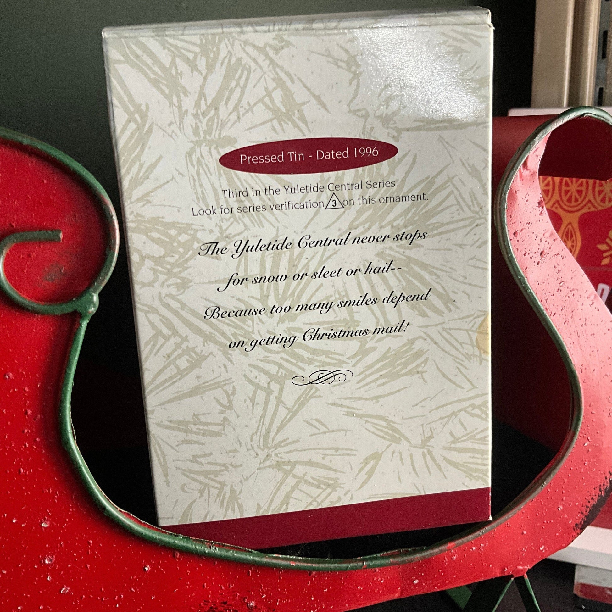 Hallmark Yuletide Central Collectors Series Keepsake ornament see pictures and variations*