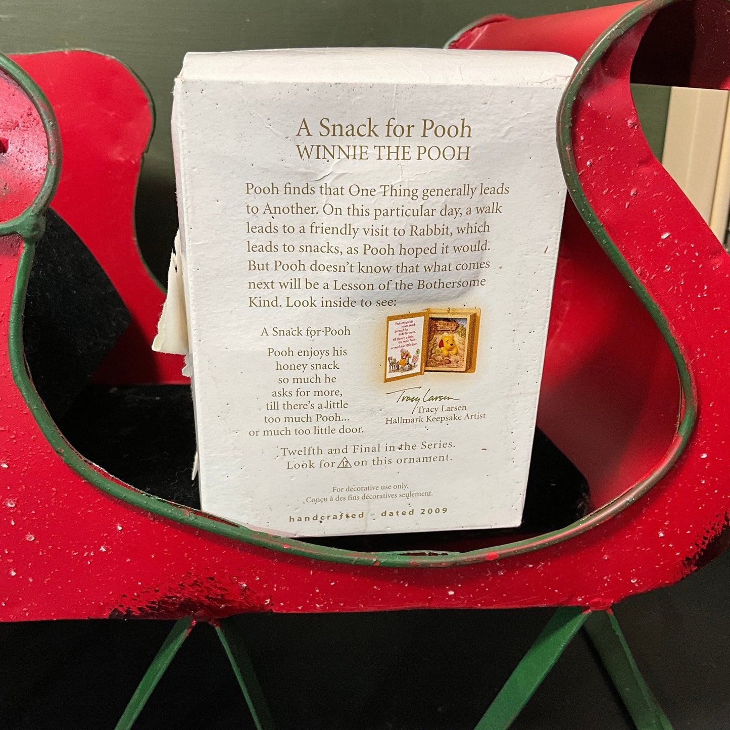 Hallmark choice Winnie the Pooh Keepsake ornaments see pictures and variations*