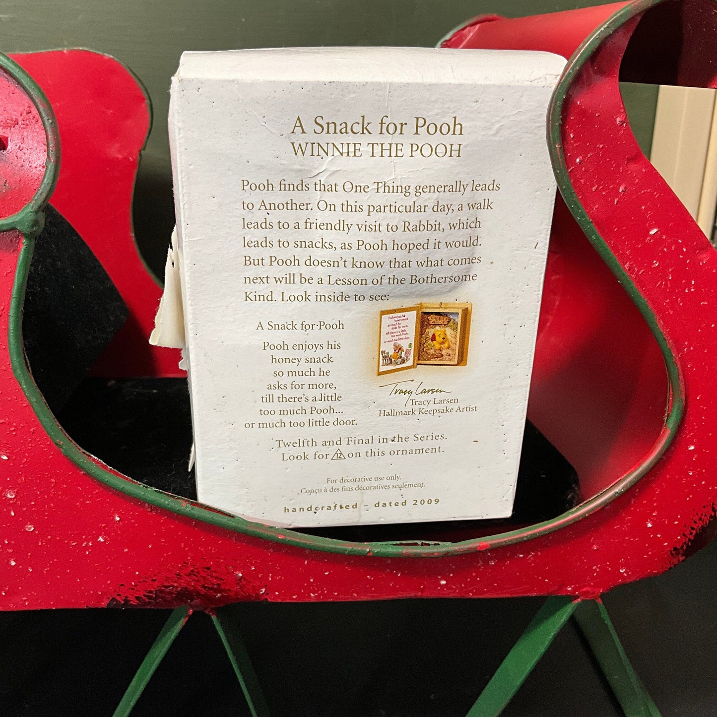 Hallmark choice Winnie the Pooh Keepsake ornaments see pictures and variations*