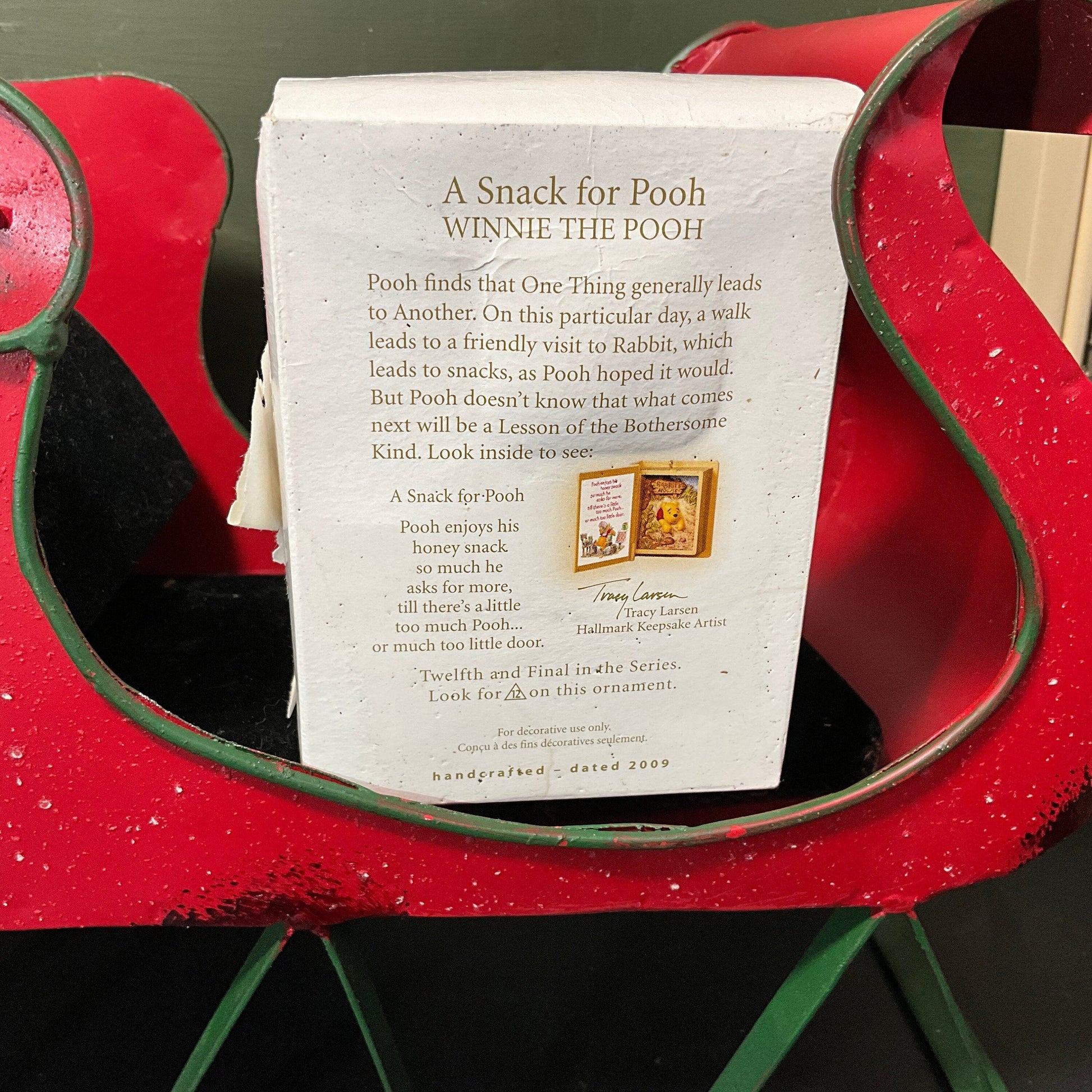 Hallmark choice Winnie the Pooh Keepsake ornaments see pictures and variations*