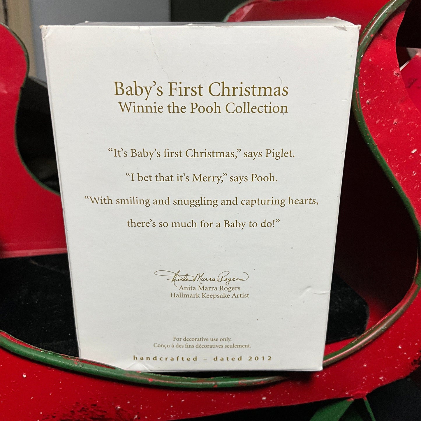 Hallmark choice Winnie the Pooh Keepsake ornaments see pictures and variations*