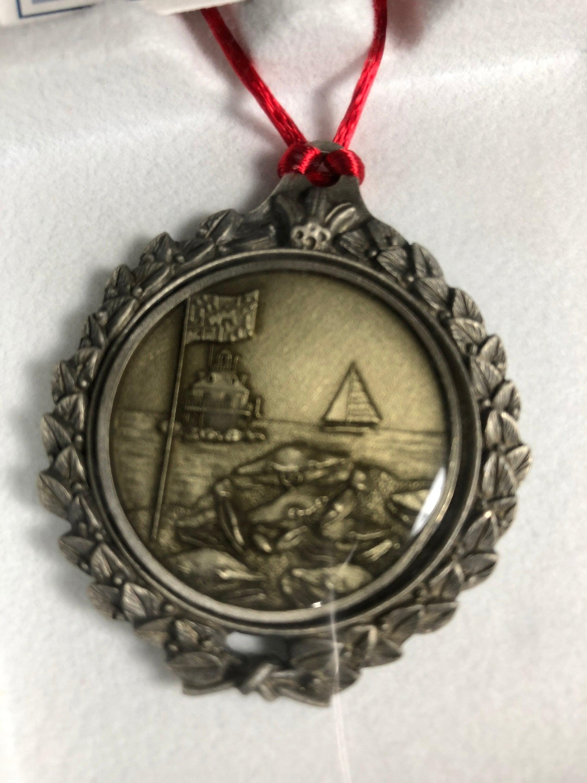 Pewter, Fort USA, Maryland Blue Crab, Christmas, Classics, Ornament