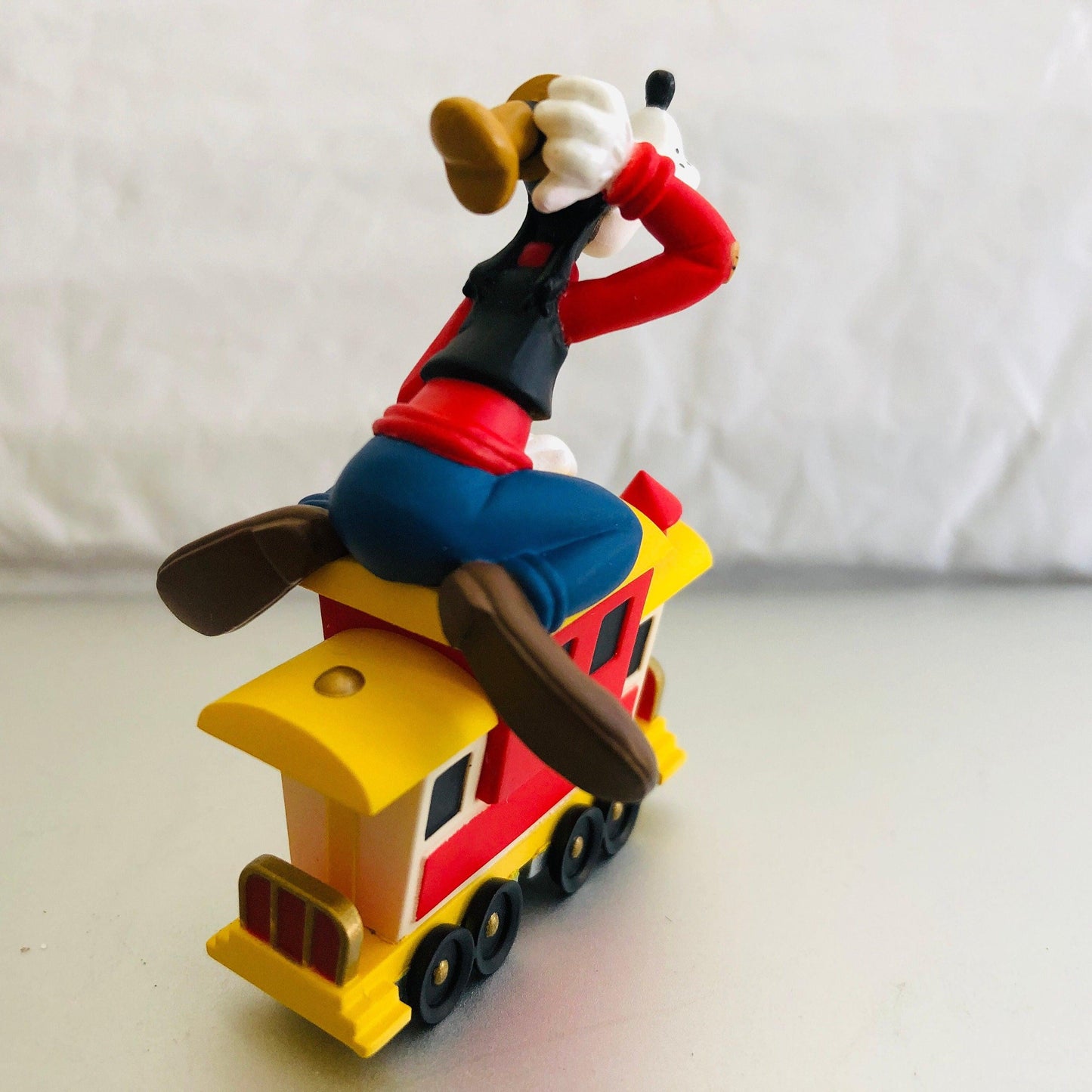 Hallmark, Mickey's Locomotive & Goofy's Caboose, Pair Of Merry Miniatures, Dated 1998*