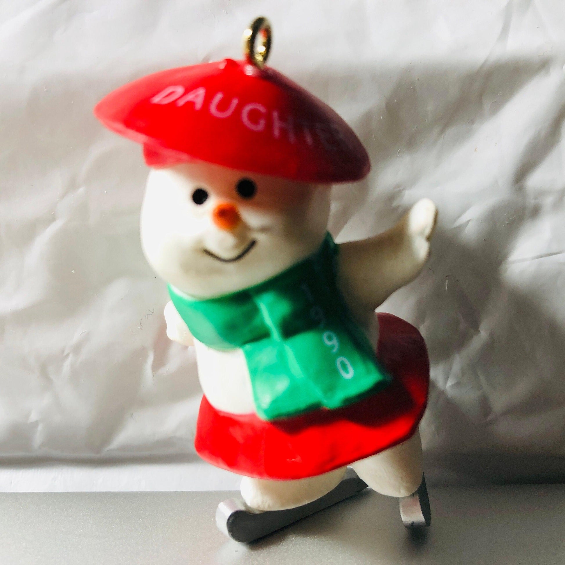 Hallmark, Daughter, Dated 1990, Keepsake Ornament, QX449-6