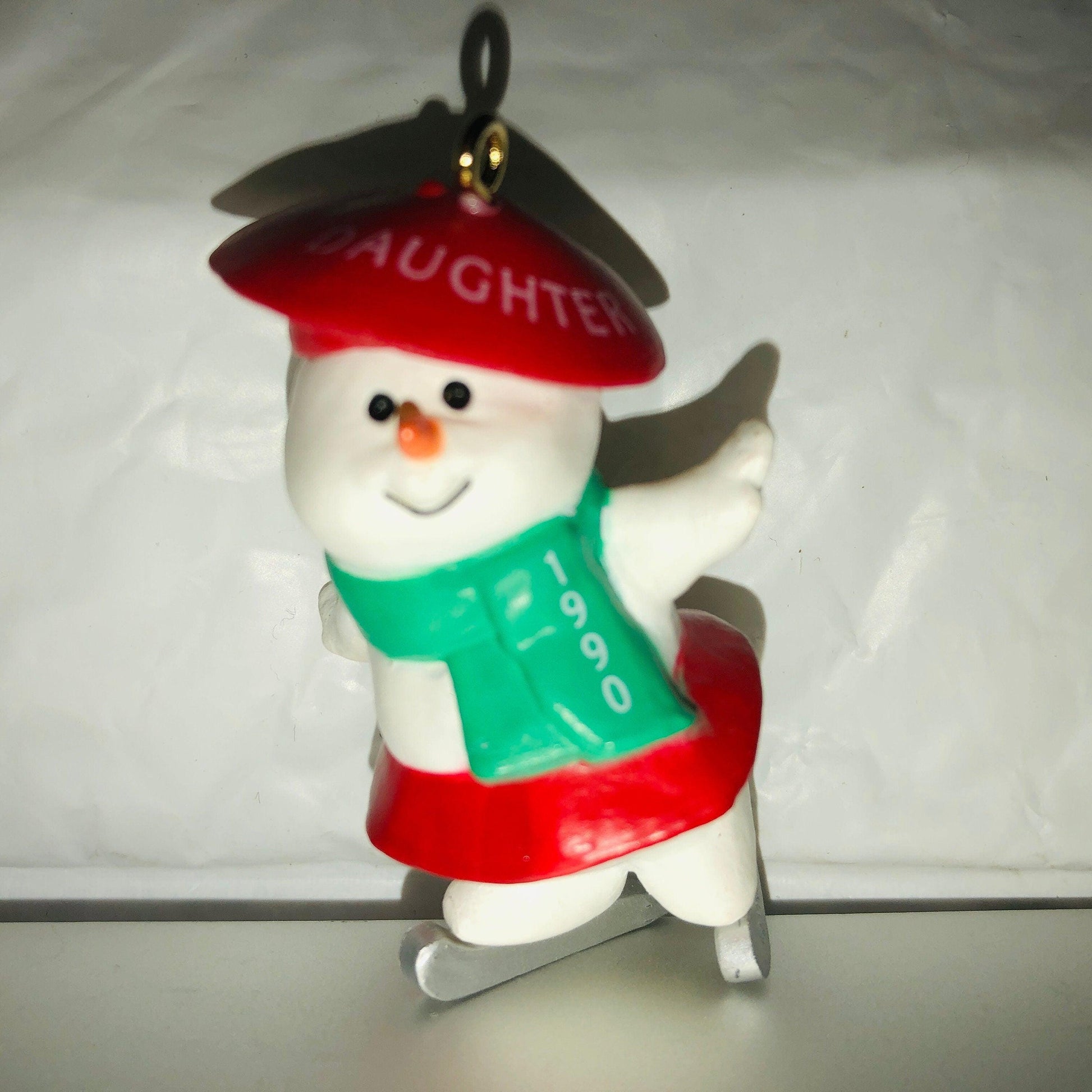 Hallmark, Daughter, Dated 1990, Keepsake Ornament, QX449-6