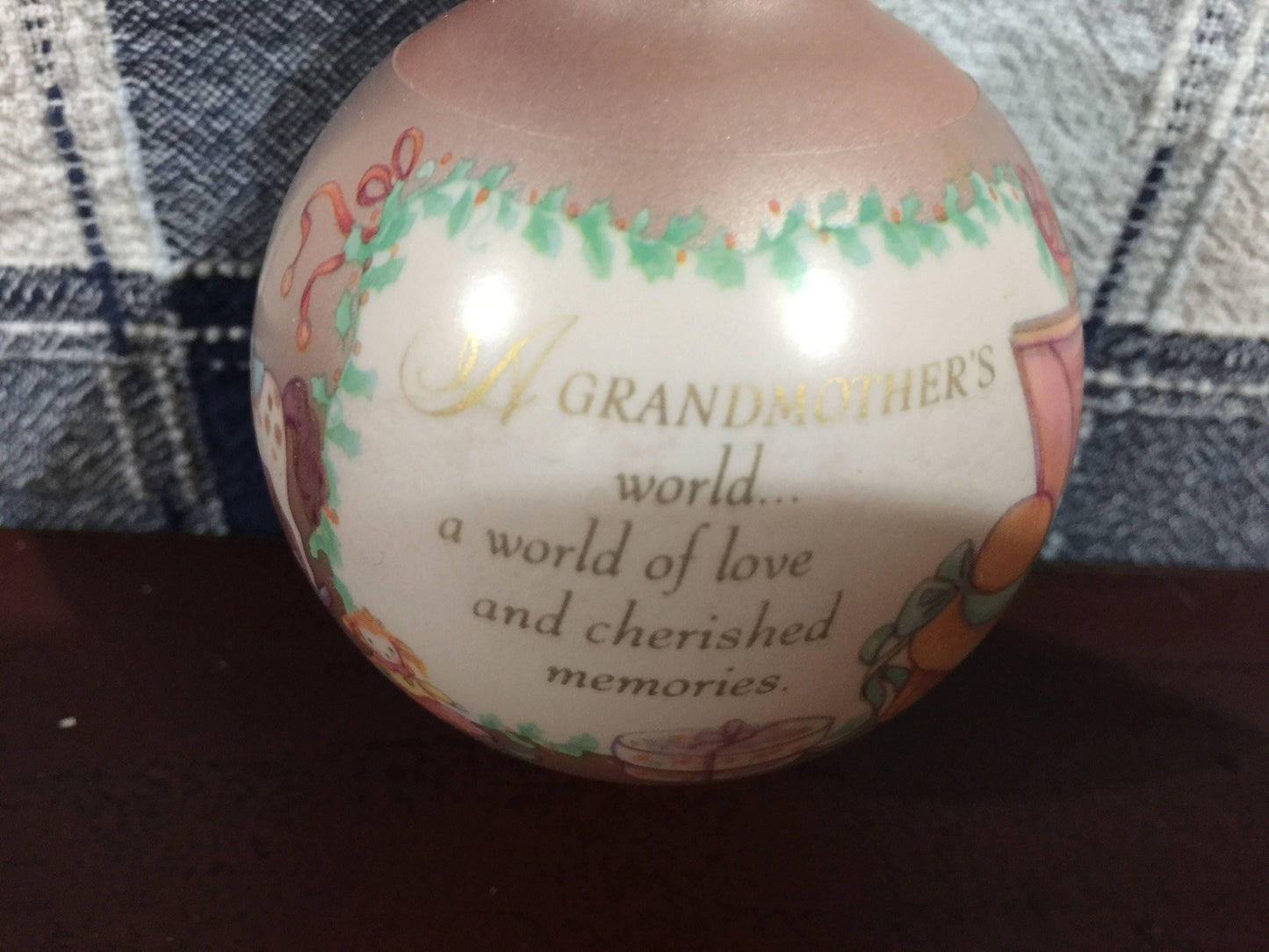 Hallmark, Grandmother You're Wonderful, Dated 1990, Keepsake Ornament, QX2236