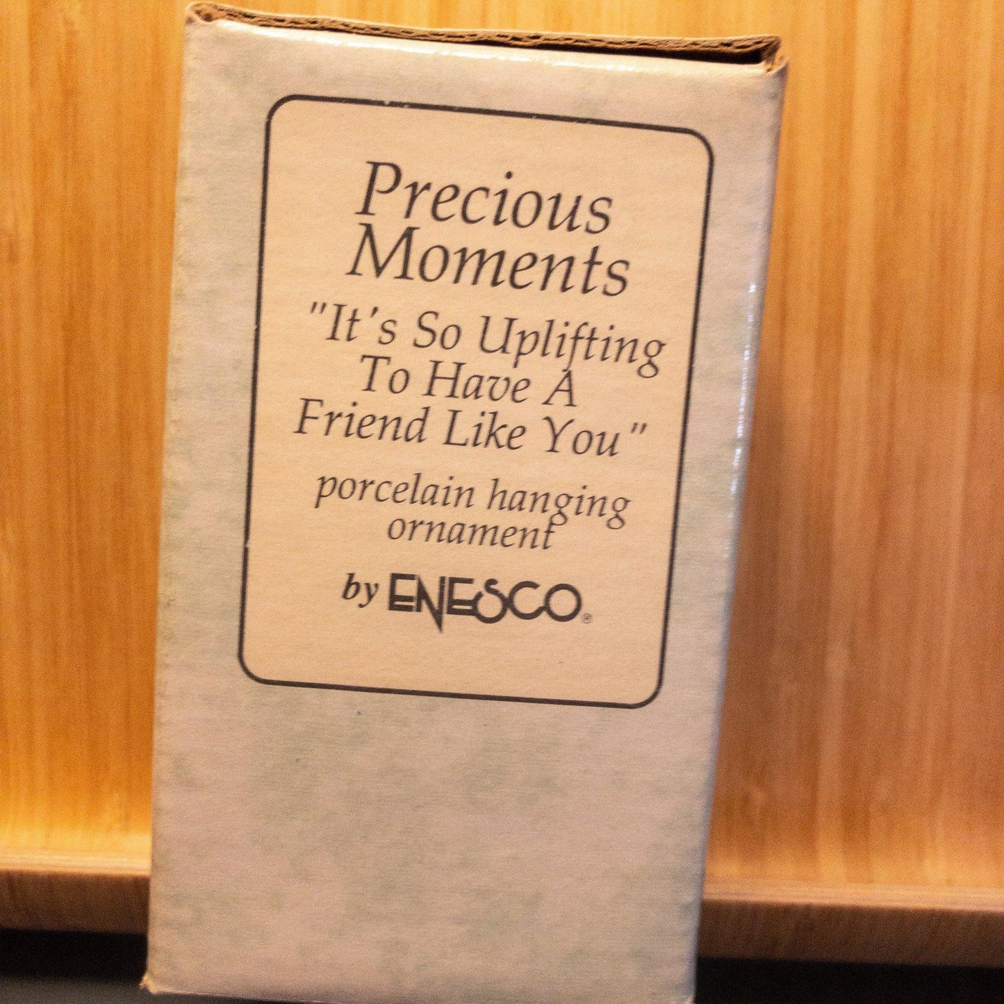 Enesco, Precious Moments, It's So Uplifting To Have A Friend Like You, Porcelain Ornament