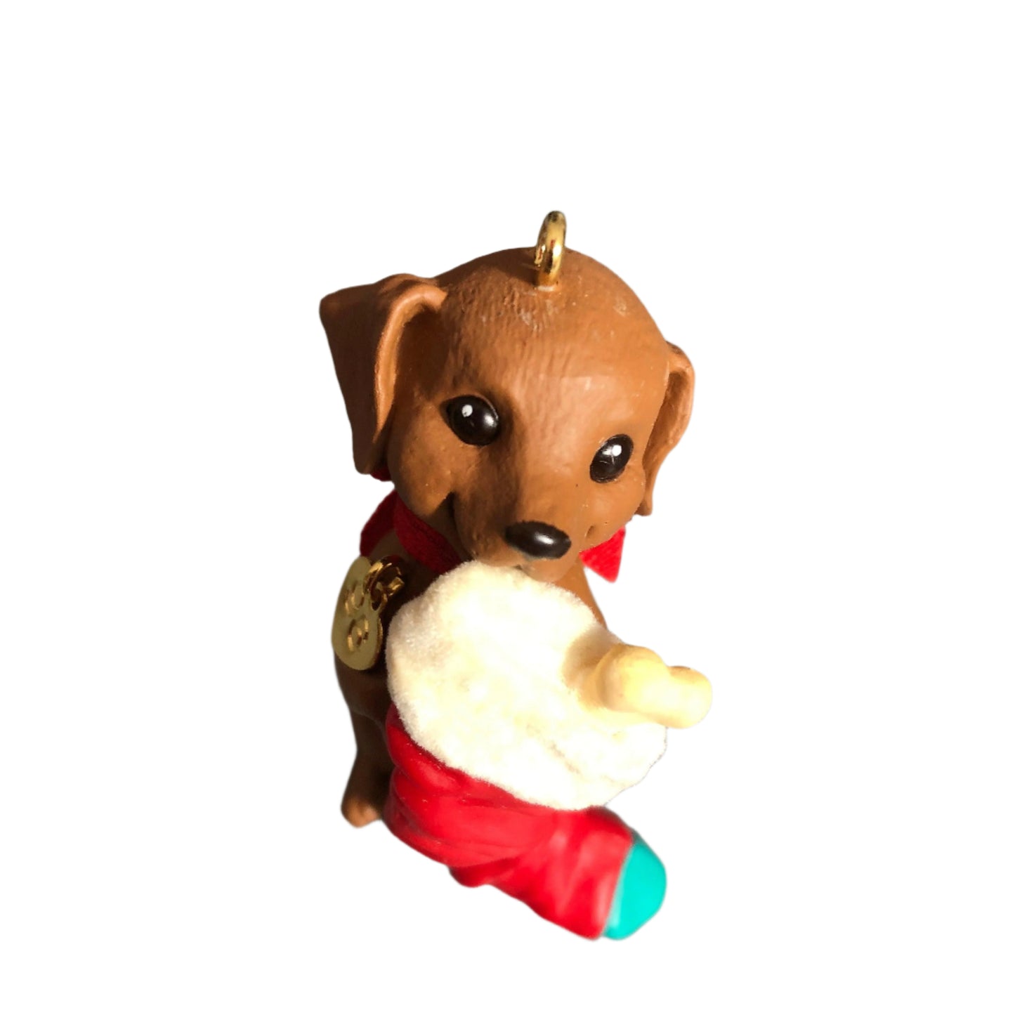 Hallmark, Puppy Love #6, Dachshund, Dated 1996, Keepsake Ornament, QX5651
