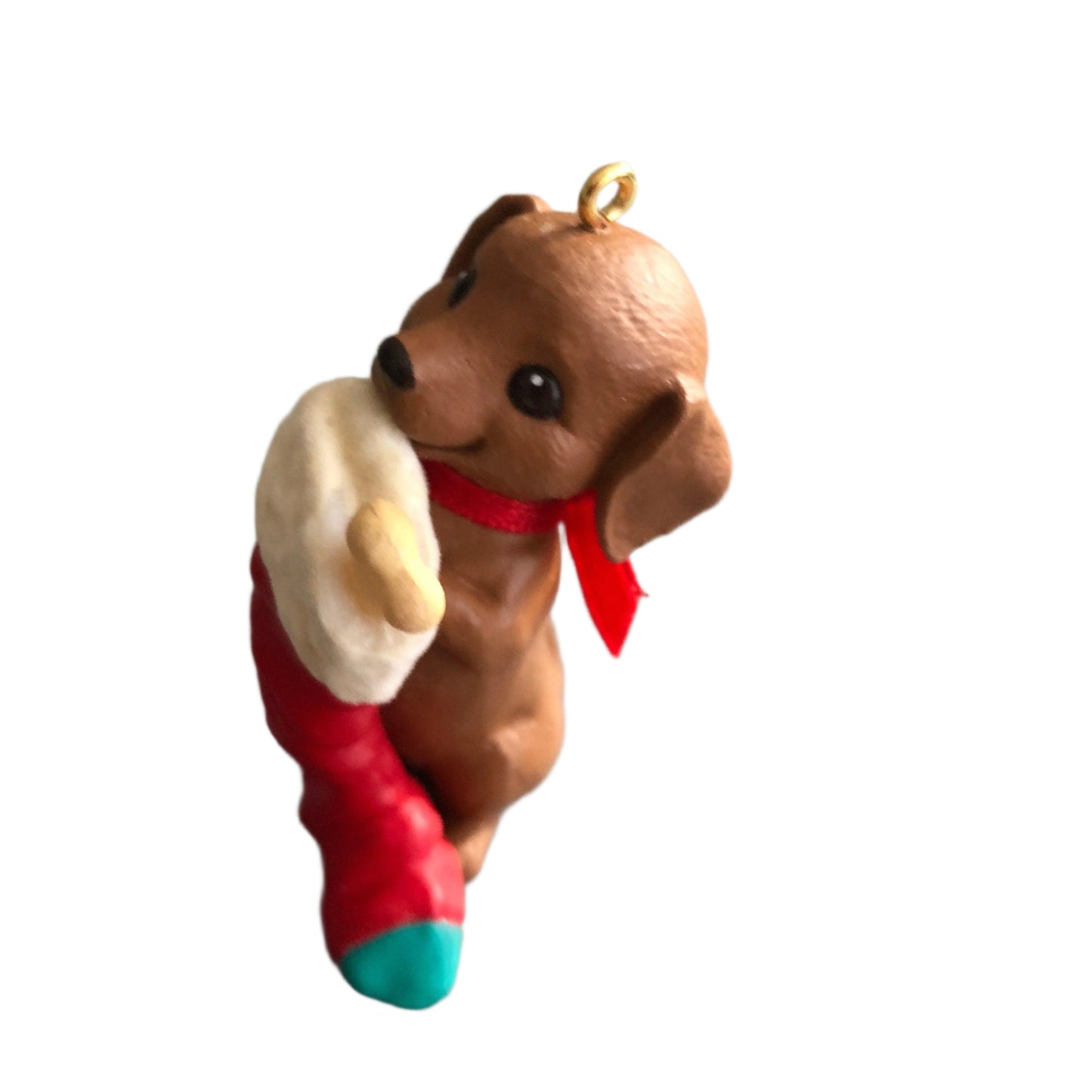 Hallmark, Puppy Love #6, Dachshund, Dated 1996, Keepsake Ornament, QX5651