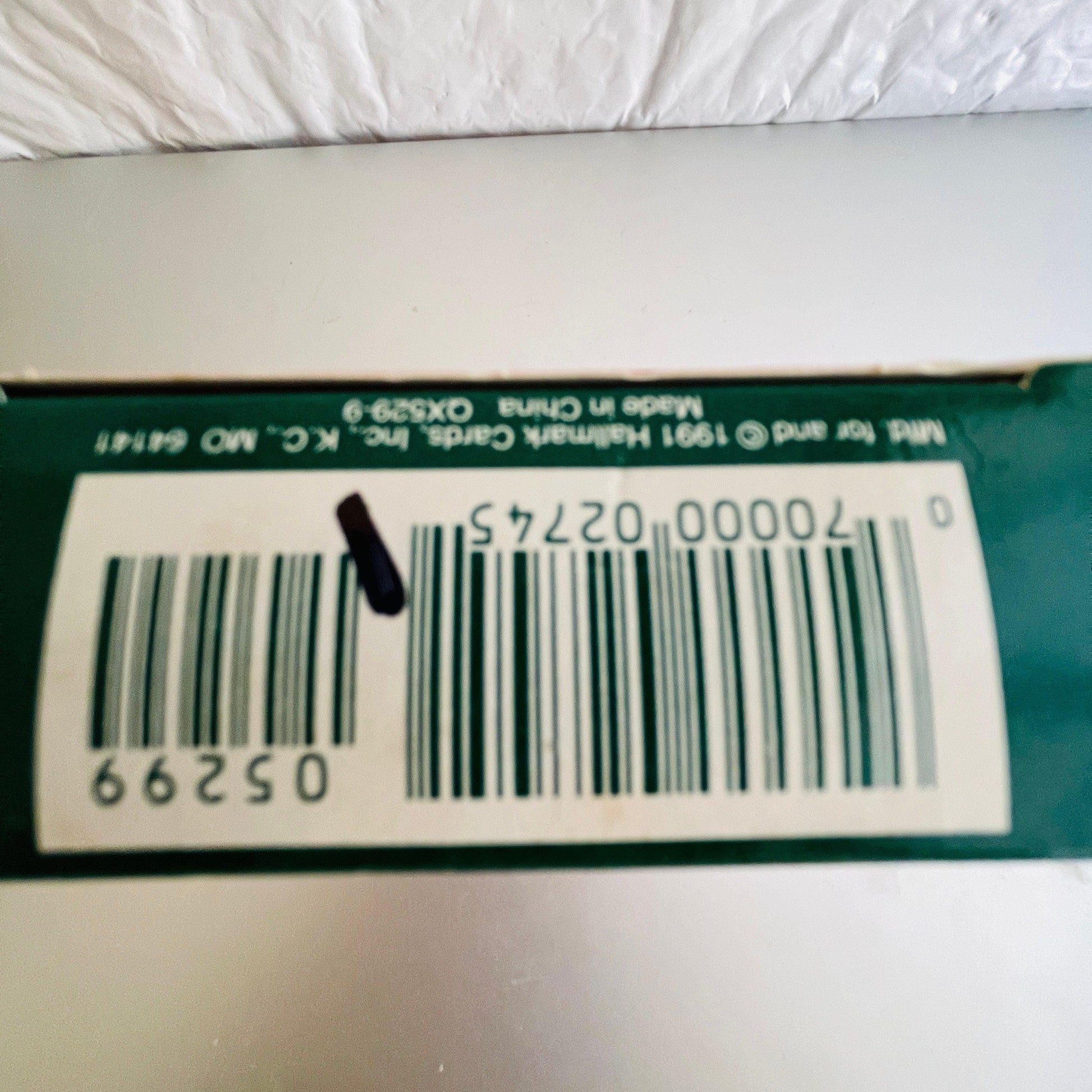 Hallmark, Christmas Welcome, Dated 1991, Keepsake Ornament, QX529-9