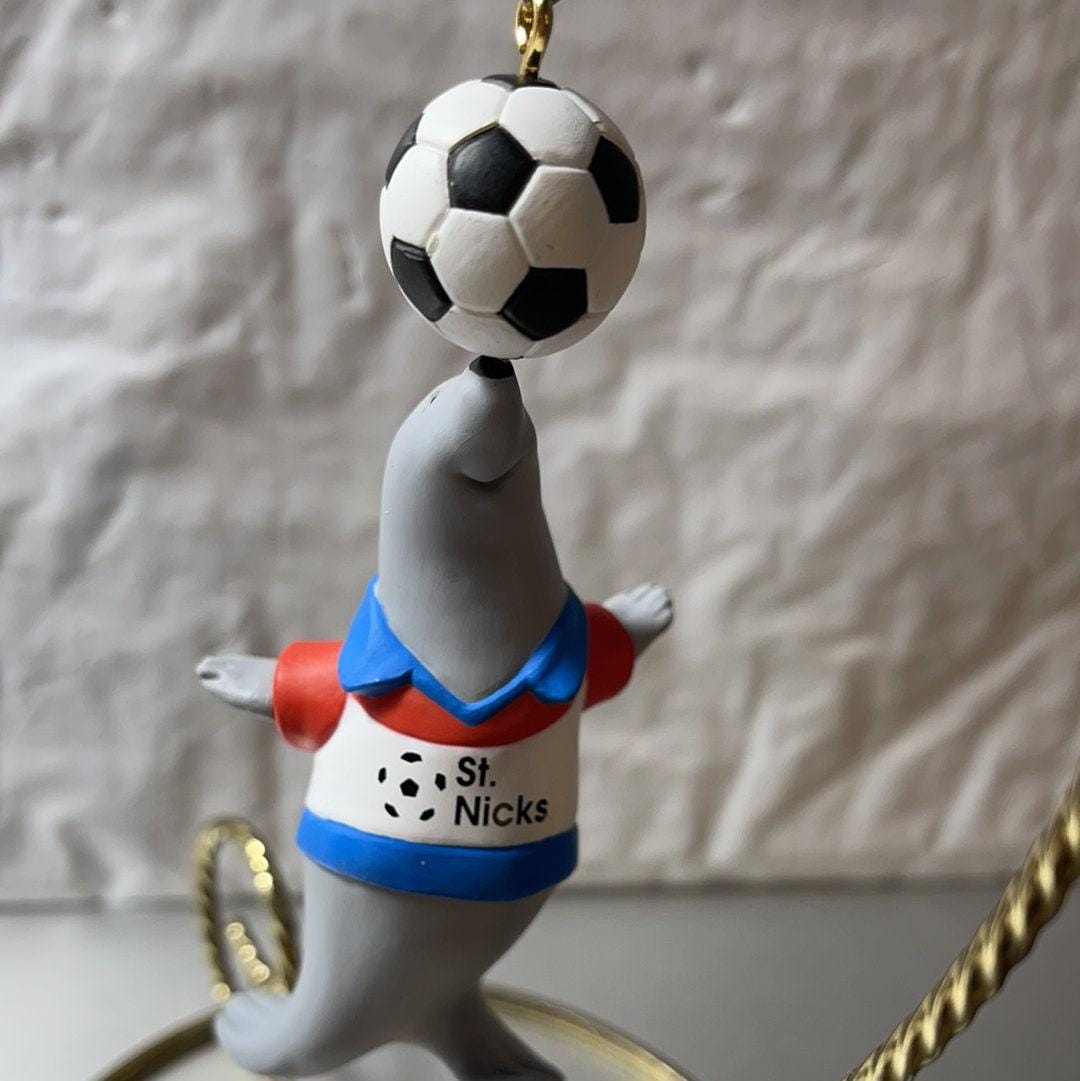 Hallmark, Perfect Balance - ball spins!, Dated 1995, Keepsake Ornament, QX5927