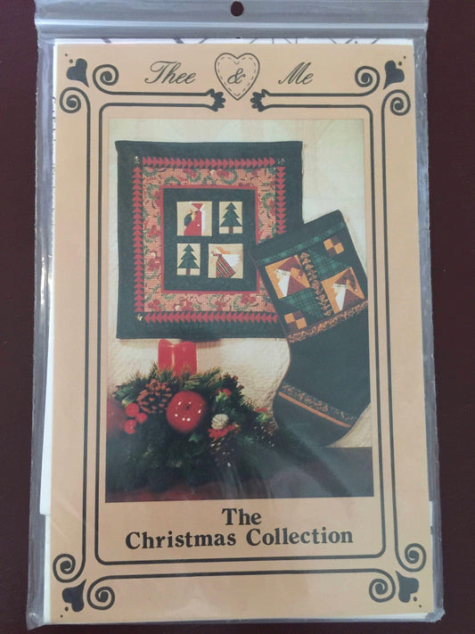 Thee & Me "The Christmas Collection" Vintage 1995 cross stitch pattern