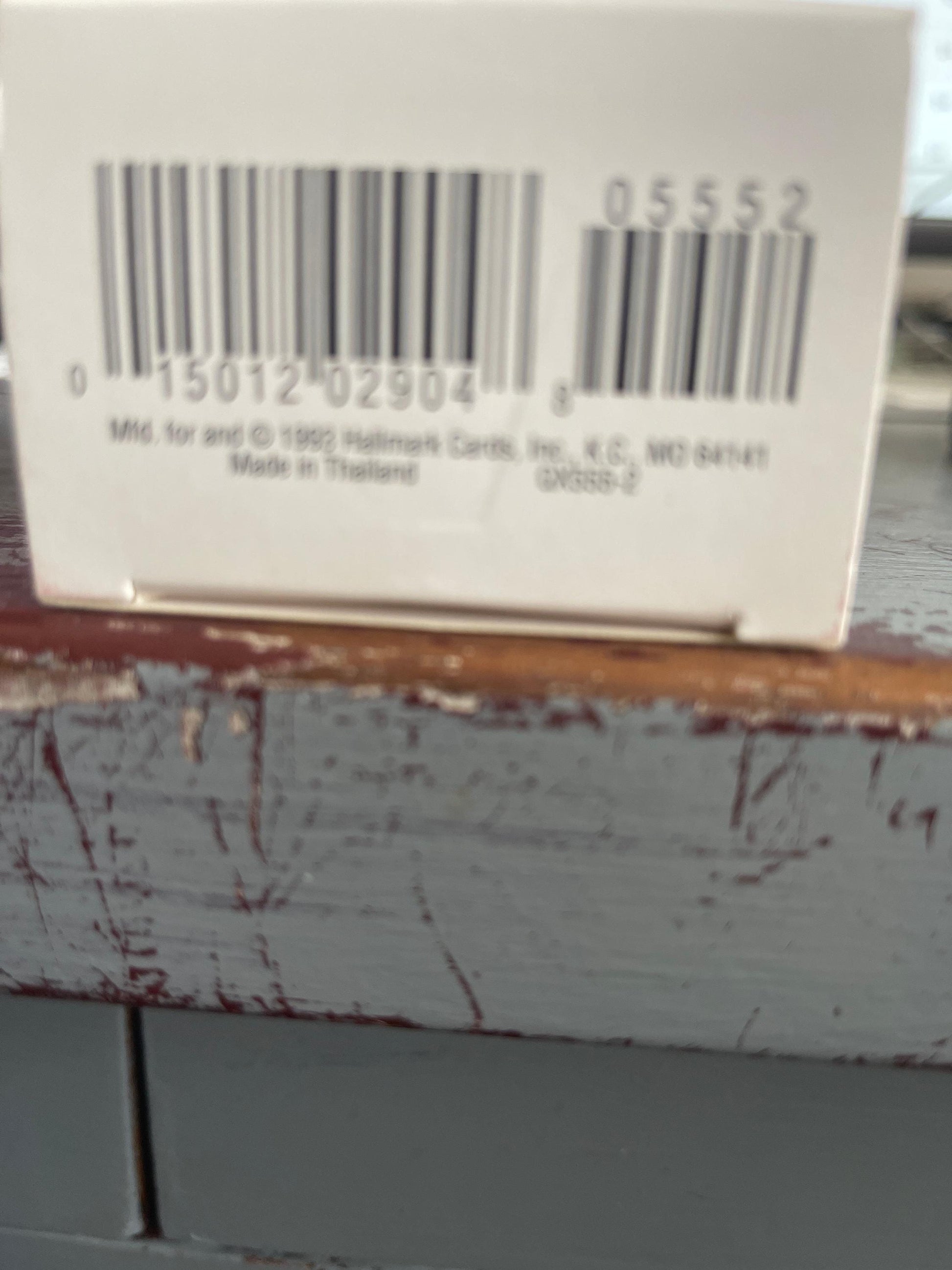 Hallmark Grandchild's First Christmas Baby Raccoon 1993 Keepsake Ornament.QX555-2.